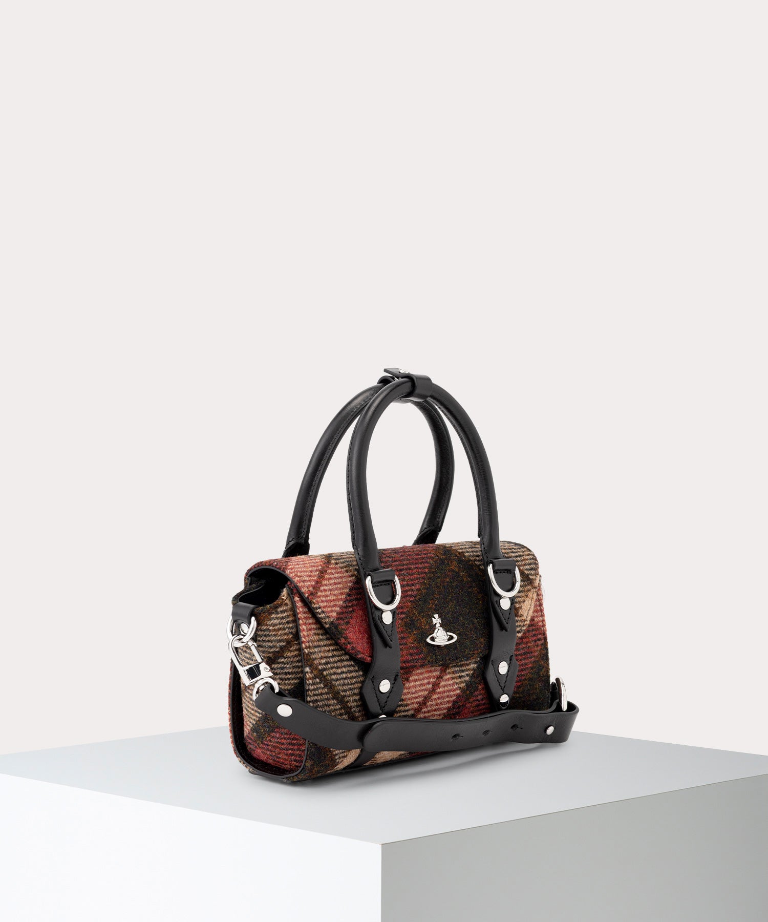 HARRIS TWEED CHECK BETTINA ミニショルダーバッグ(LIGHT CHECK