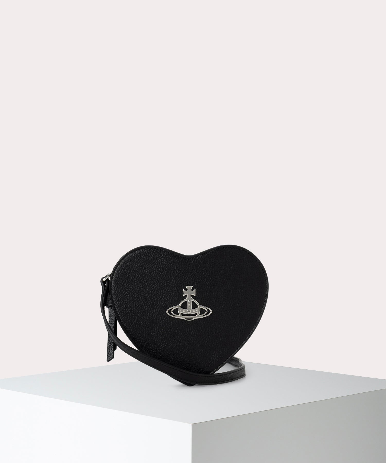 PU GRAIN LOUISE HEART ショルダーバッグ