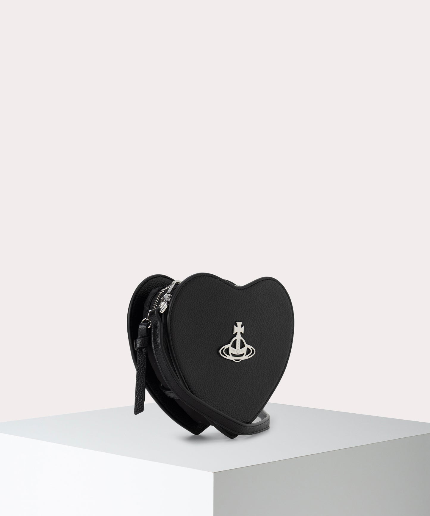 PU GRAIN LOUISE HEART ショルダーバッグ