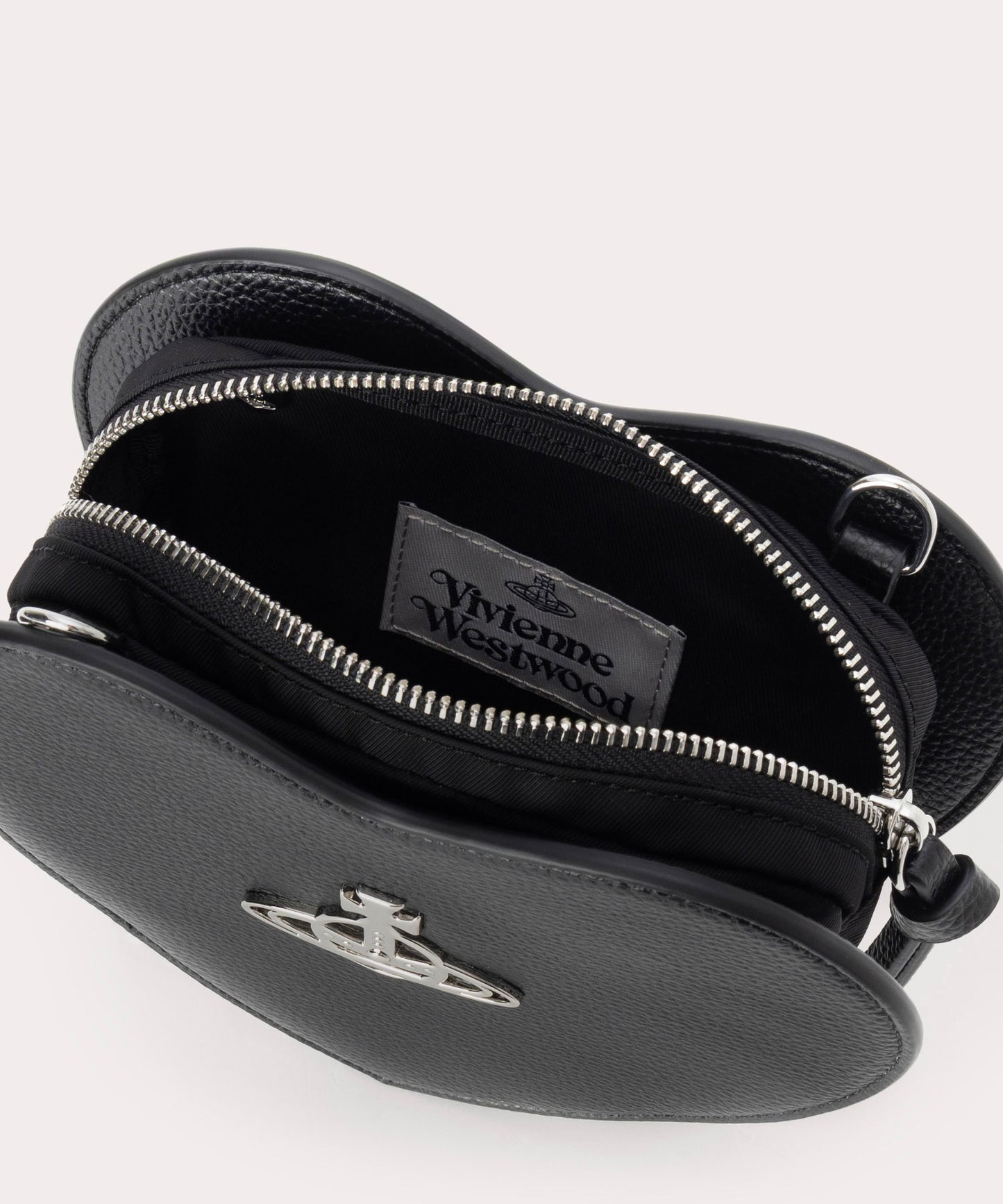 PU GRAIN LOUISE HEART ショルダーバッグ