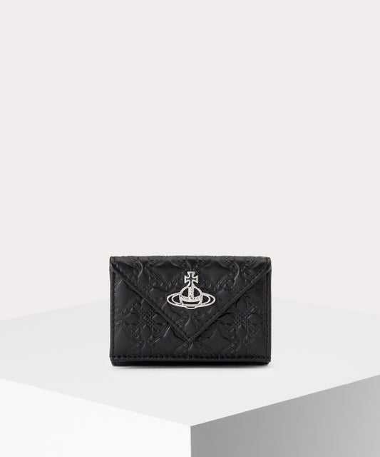 EMBOSSED NAPPA ENVELOPE 三つ折りミニ財布