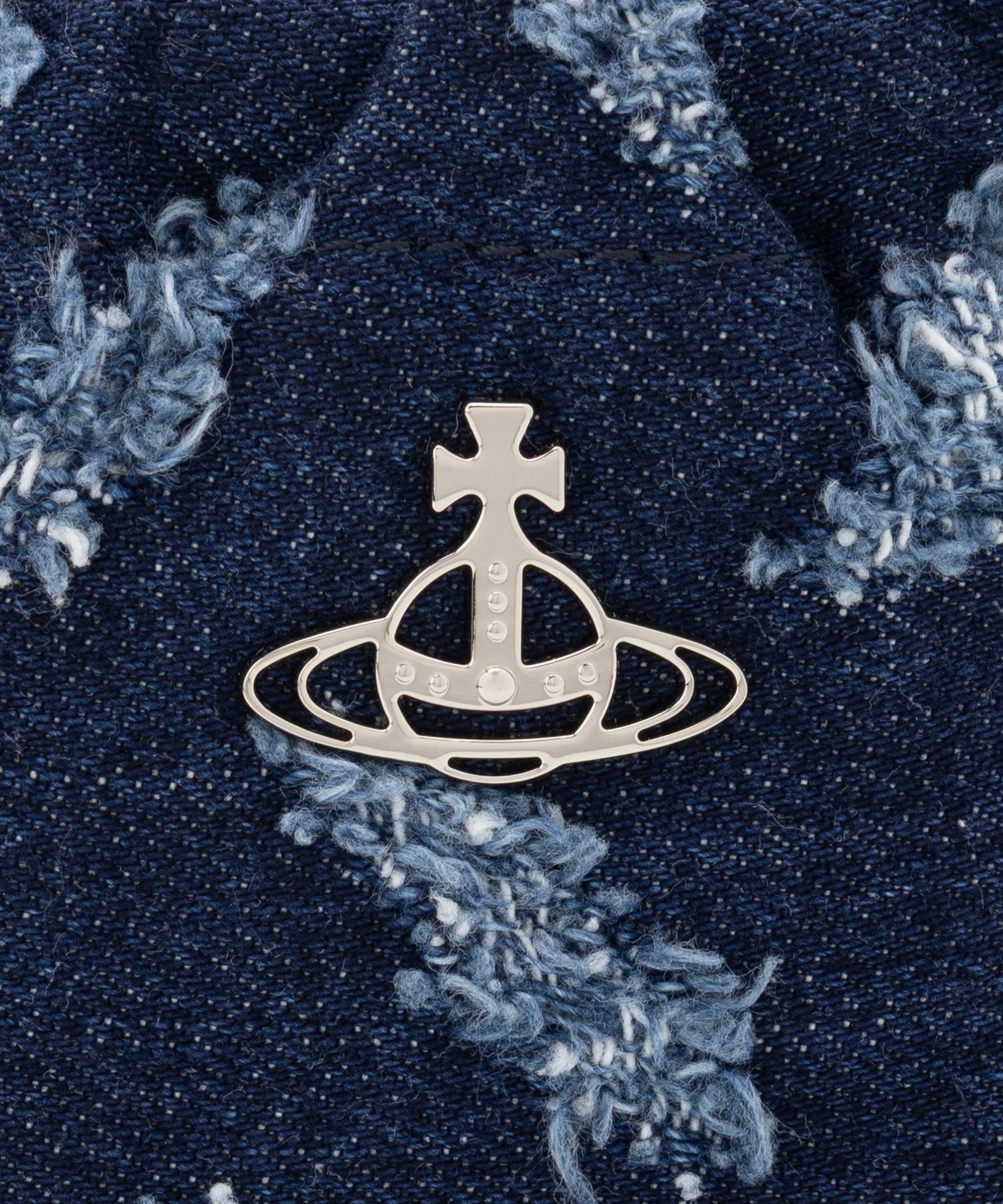 RIPPED DENIM NANO HILARY ランヤードバッグ(インディゴ