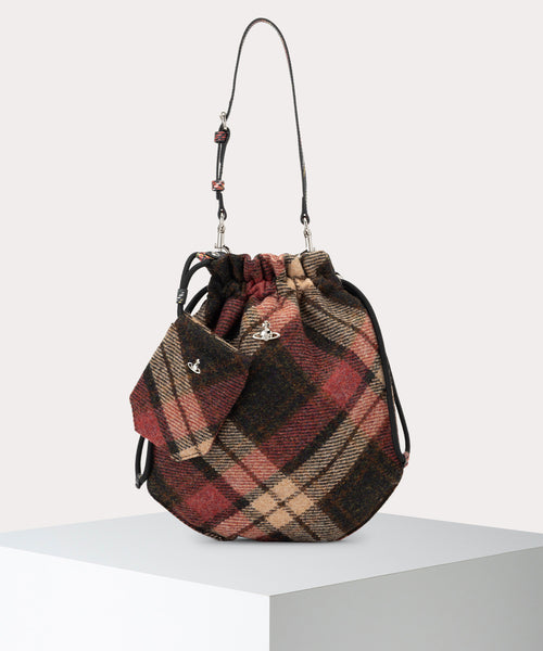 Harris Tweed チェック柄mutaハンドバッグ Harris Tweed チェック柄mutaハンドバッグ