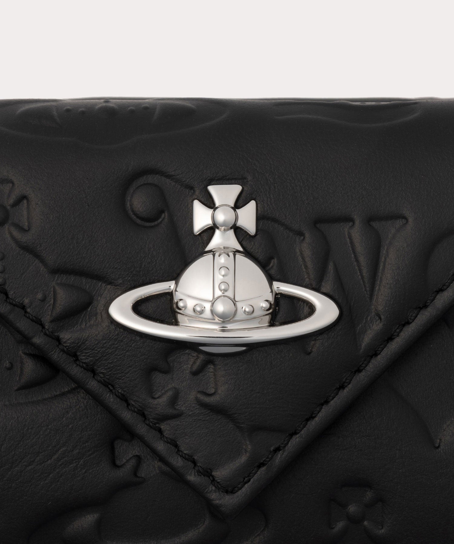 Vivienne Westwo 3つ折り財布 ブラック ヴィヴィアン ウエストウッド Vivienne Westwood 三つ折り財布