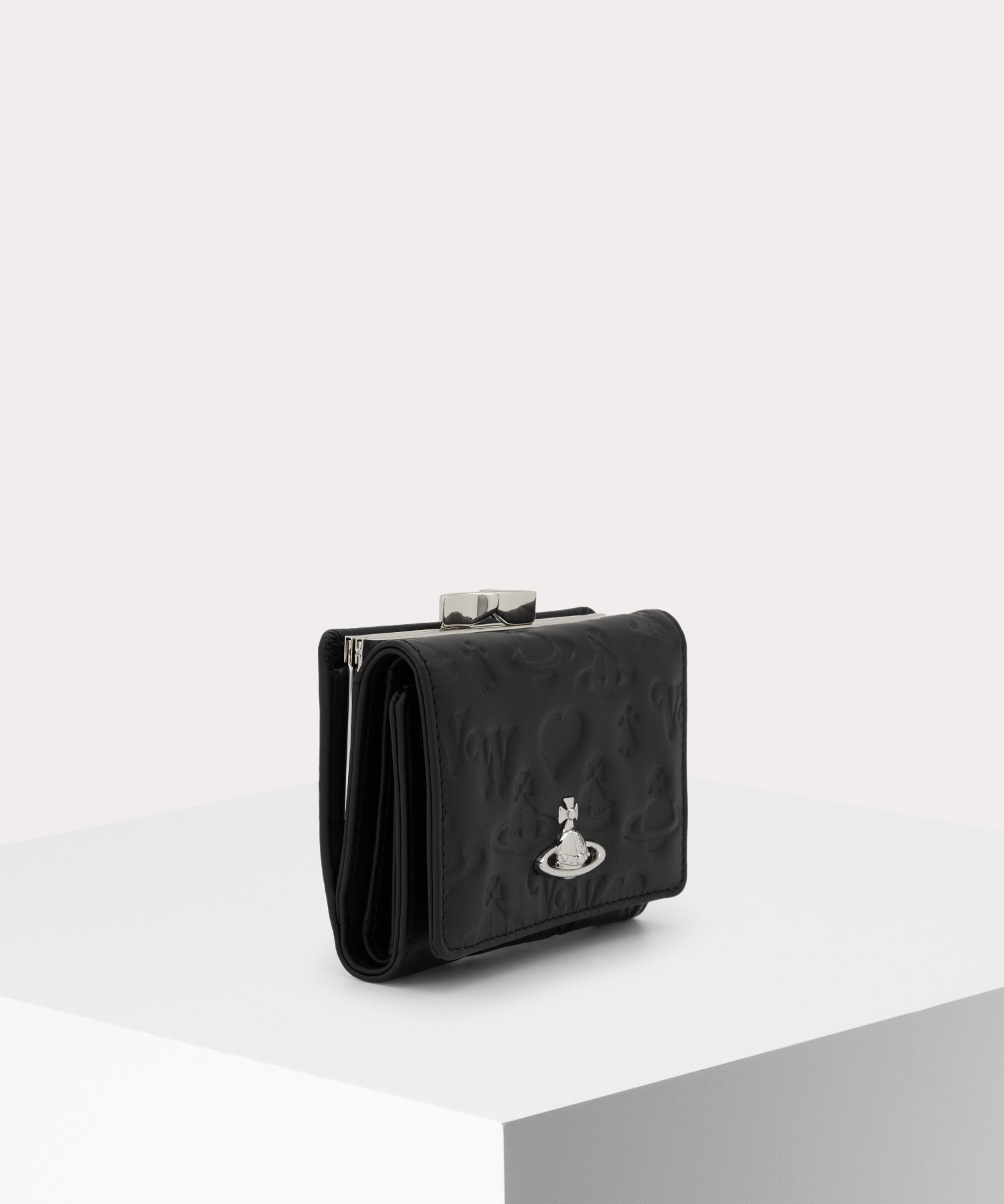 日本限定】JEAN 口金三つ折り財布(ブラック)（メンズ）（1220952542