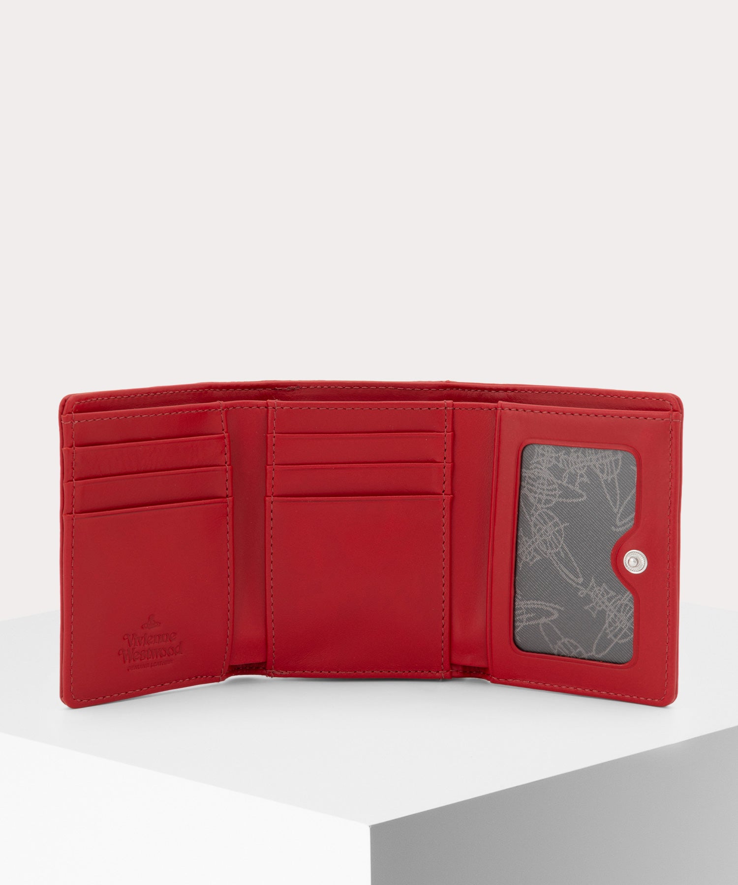 日本限定】JEAN 口金三つ折り財布(レッド)（メンズ）（1220952542