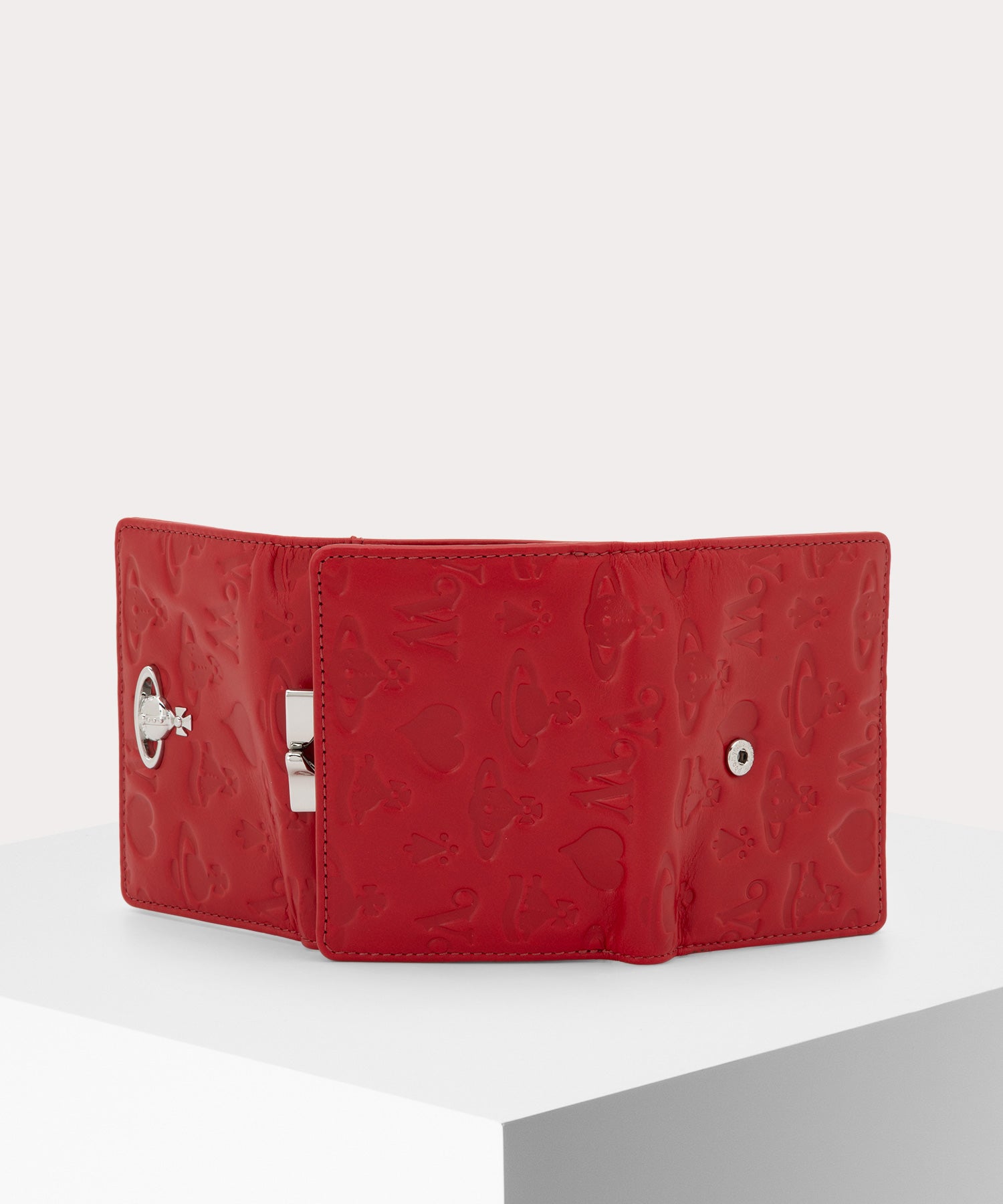 日本限定】JEAN 口金三つ折り財布(レッド)（メンズ）（1220952542