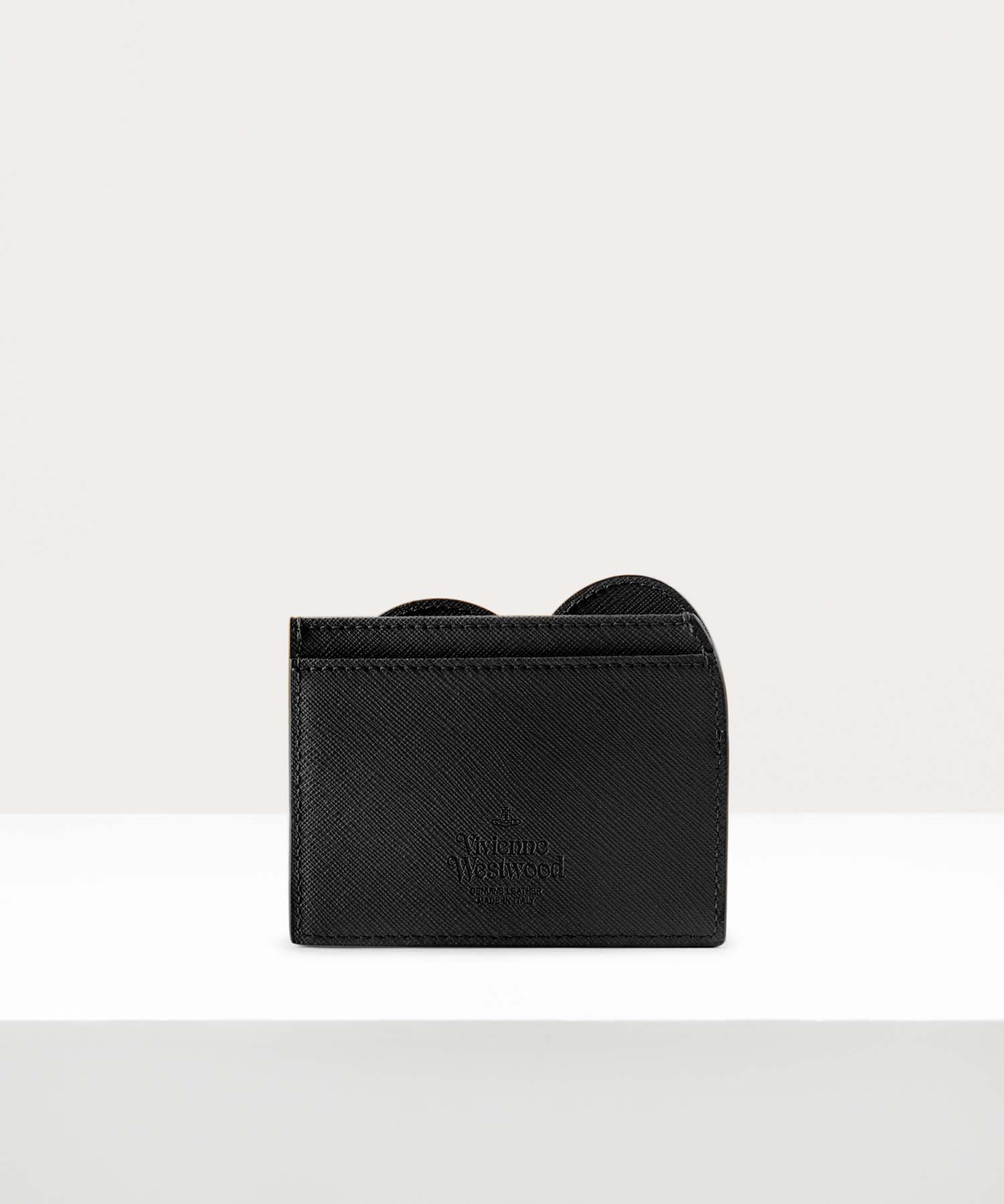 SAFFIANO LEATHER HEART カードケース