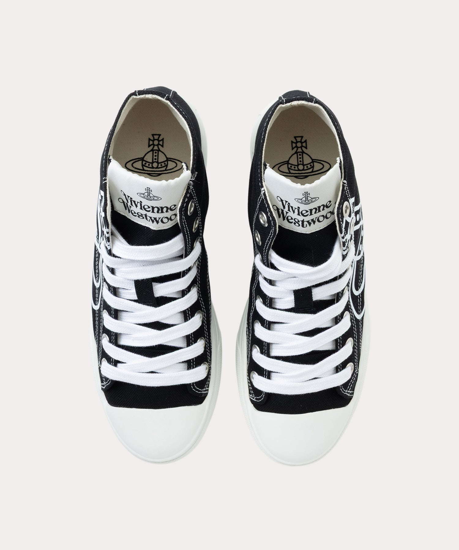 PLIMSOLL HIGH TOP CANVAS スニーカー(ブラック)（レディース