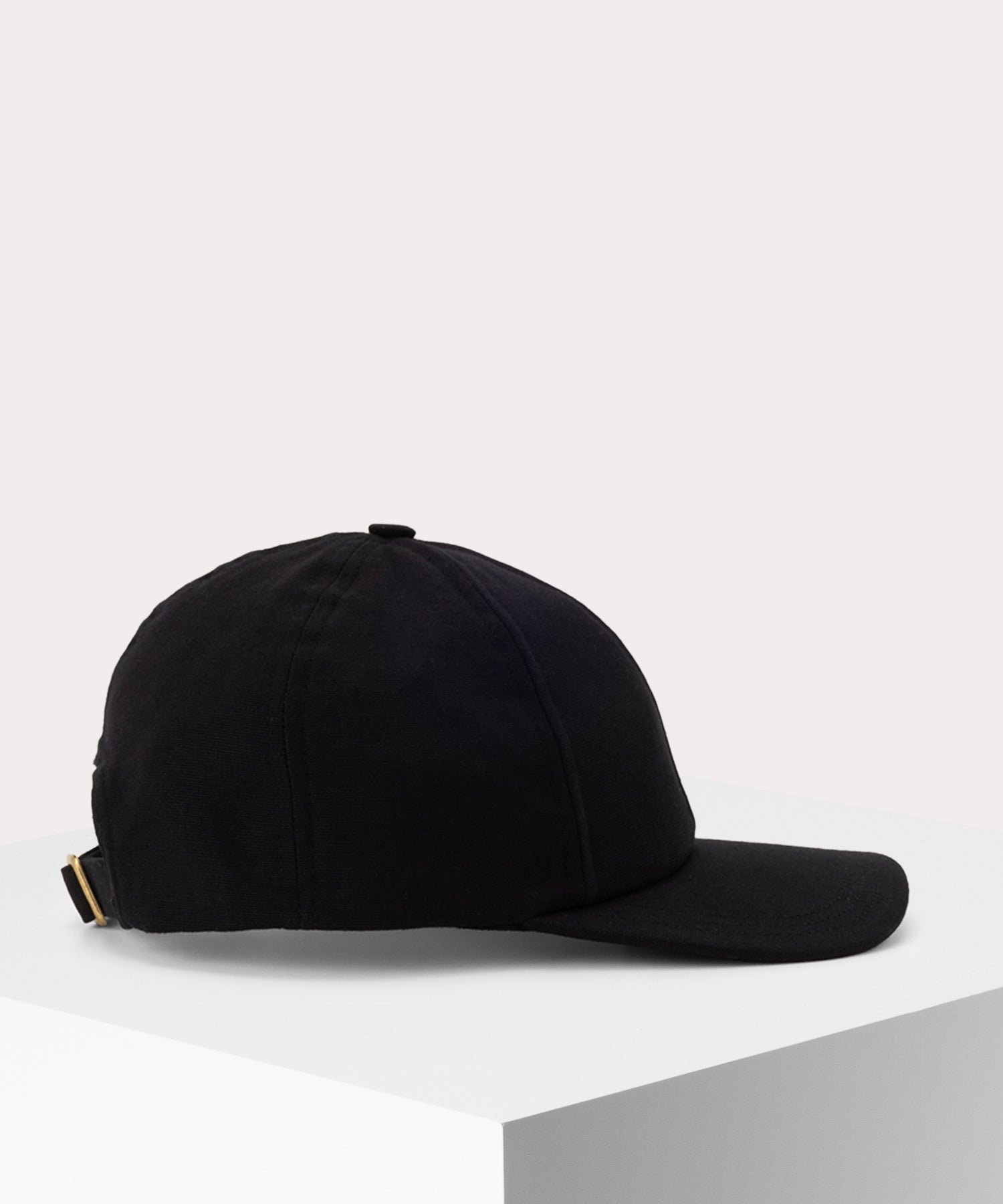 UNI COLOUR BASEBALL キャップ(ブラック)（レディース