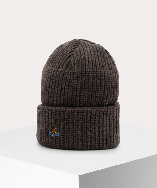 （専用）Vivienne Westwood ビーニー 帽 すぐ届く【Vivienne Westwood】完売! ORB KNIT FLAP WATCH CAP