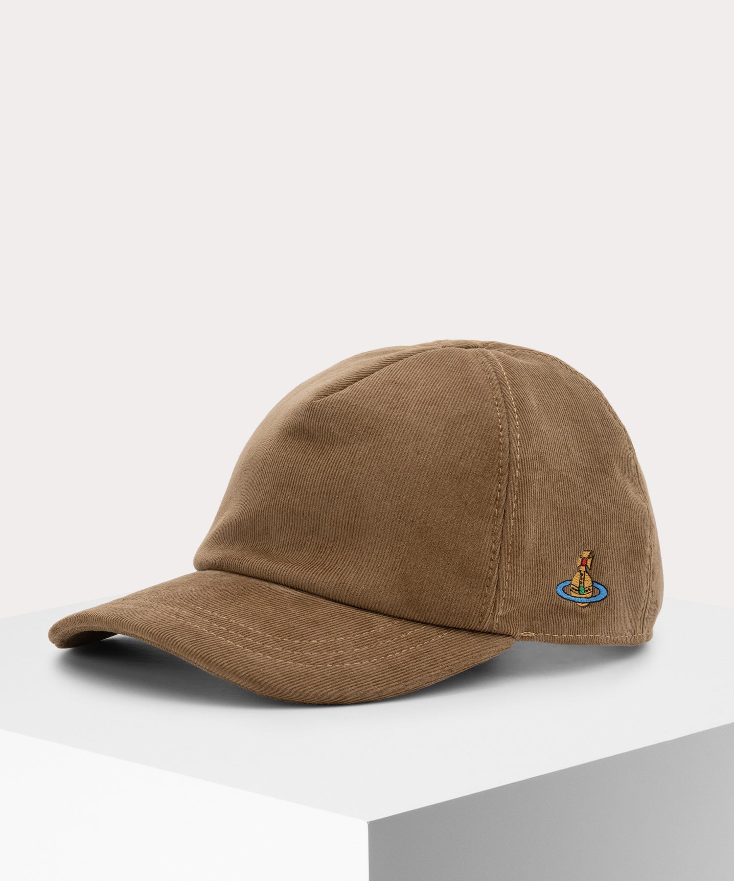 COTTON BABY CORDUROY BASEBALL キャップ(ブラウン系)（メンズ