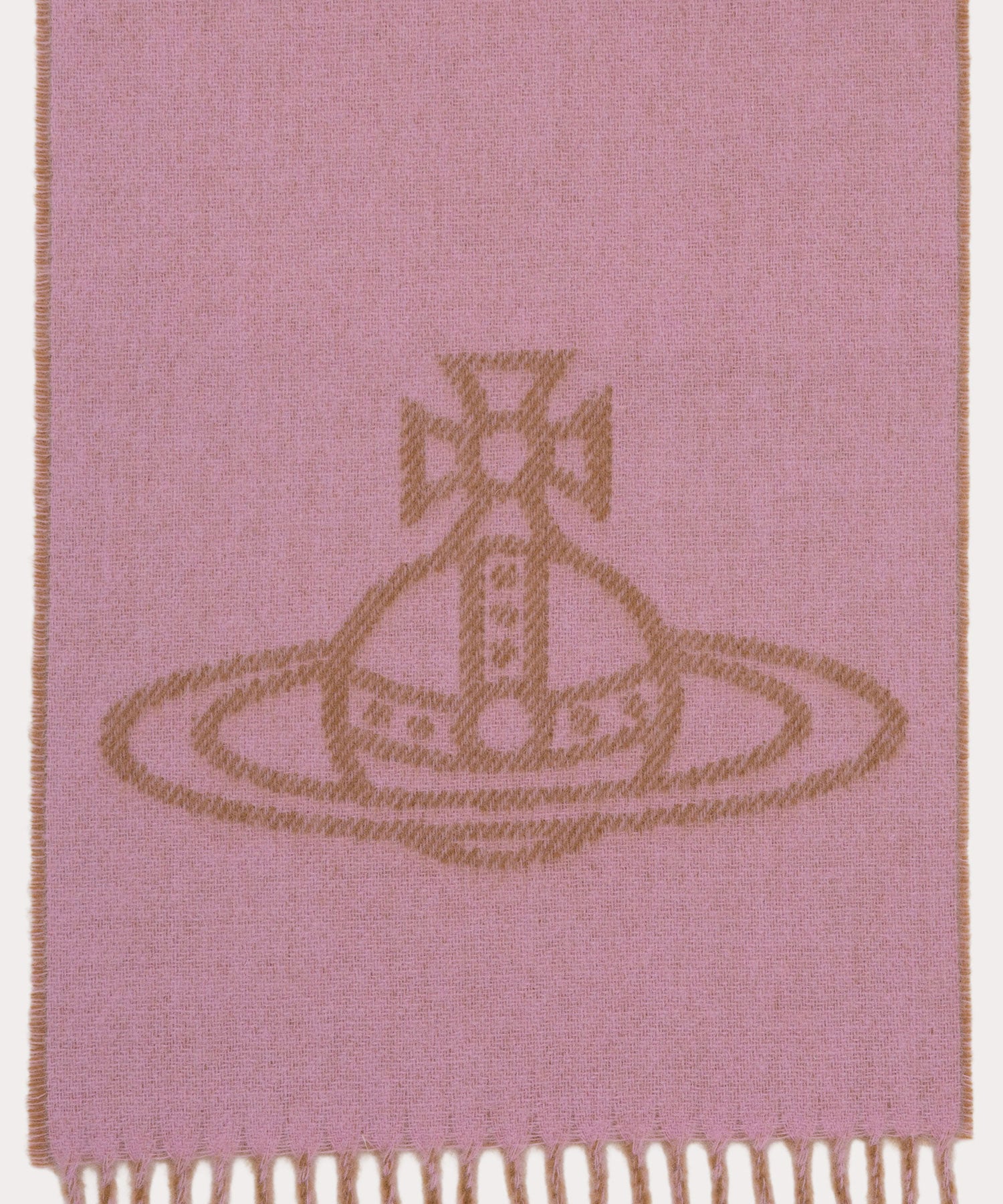 SINGLE ORB DOUBLE マフラー(ピンク)（メンズ）（1244952017