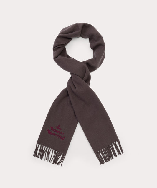 EMBROIDERED LOGO マフラー