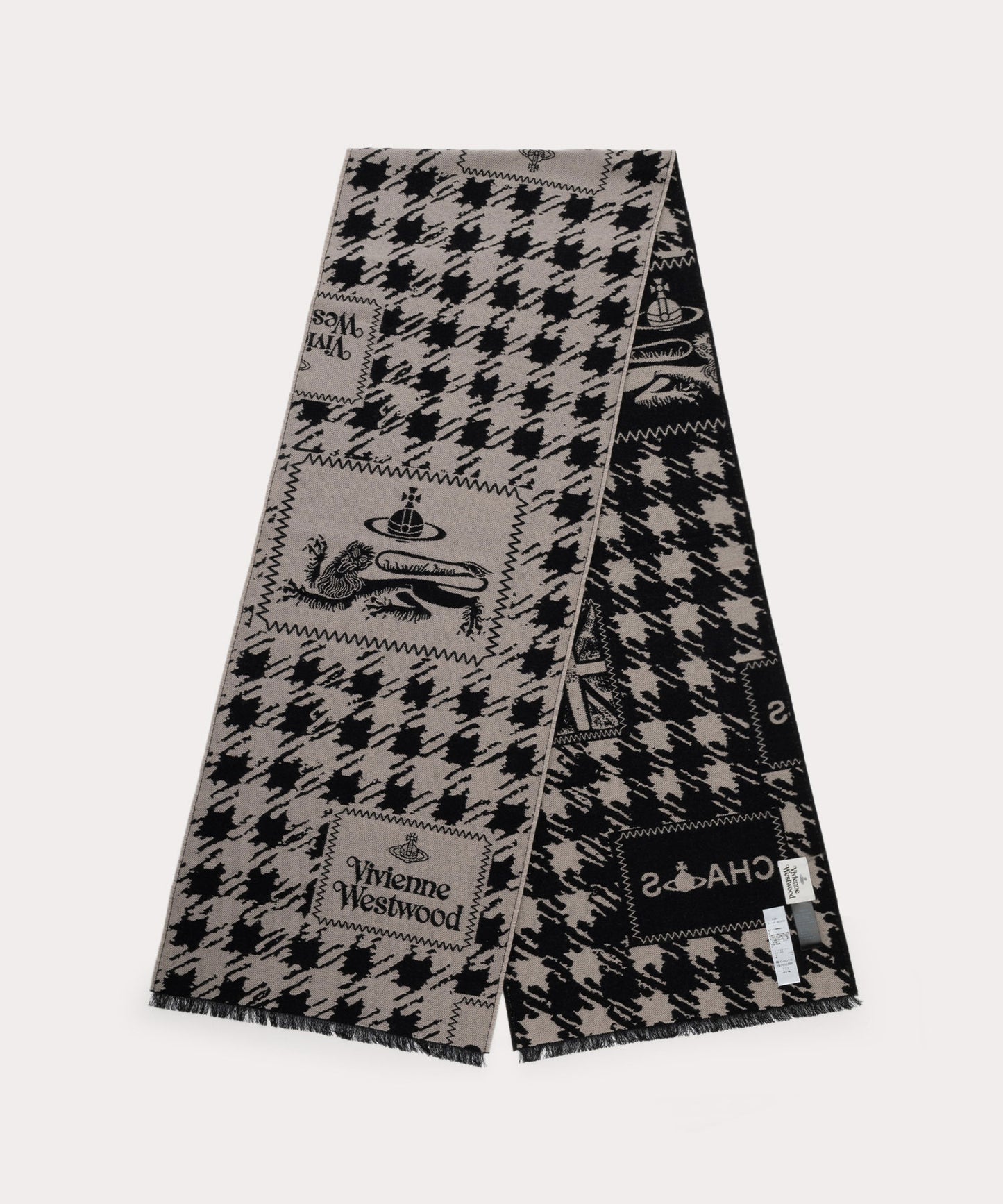 DOGTOOTH BADGE マフラー