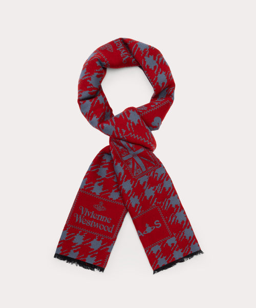 激レア ヴィヴィアン vivienne 変形 ニット セーター マフラー LOGOMANIA マフラー(グリーン系)（メンズ）（1244952026