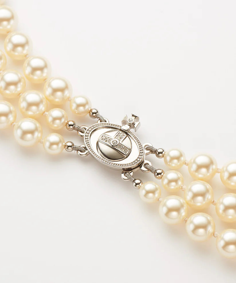 BROKEN PEARL ネックレス(シルバー)（メンズ）（1250961015