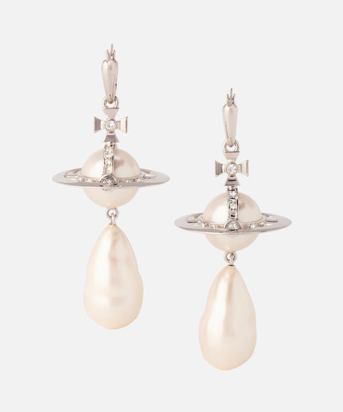 ◆Vivienne Westwood◆GIANT PEARL ピアス GIANT PEARL DROP ピアス(シルバー)（レディース）（1250951074