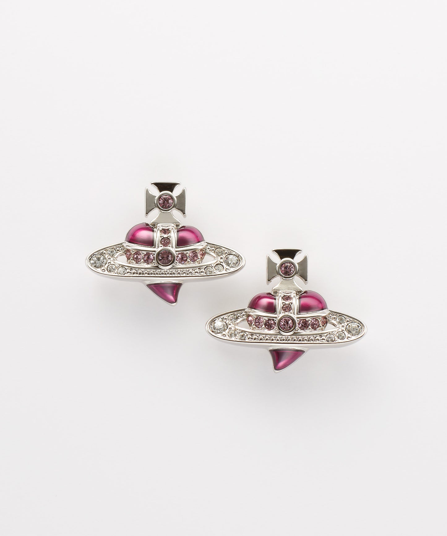 NEW DIAMANTE HEART ピアス