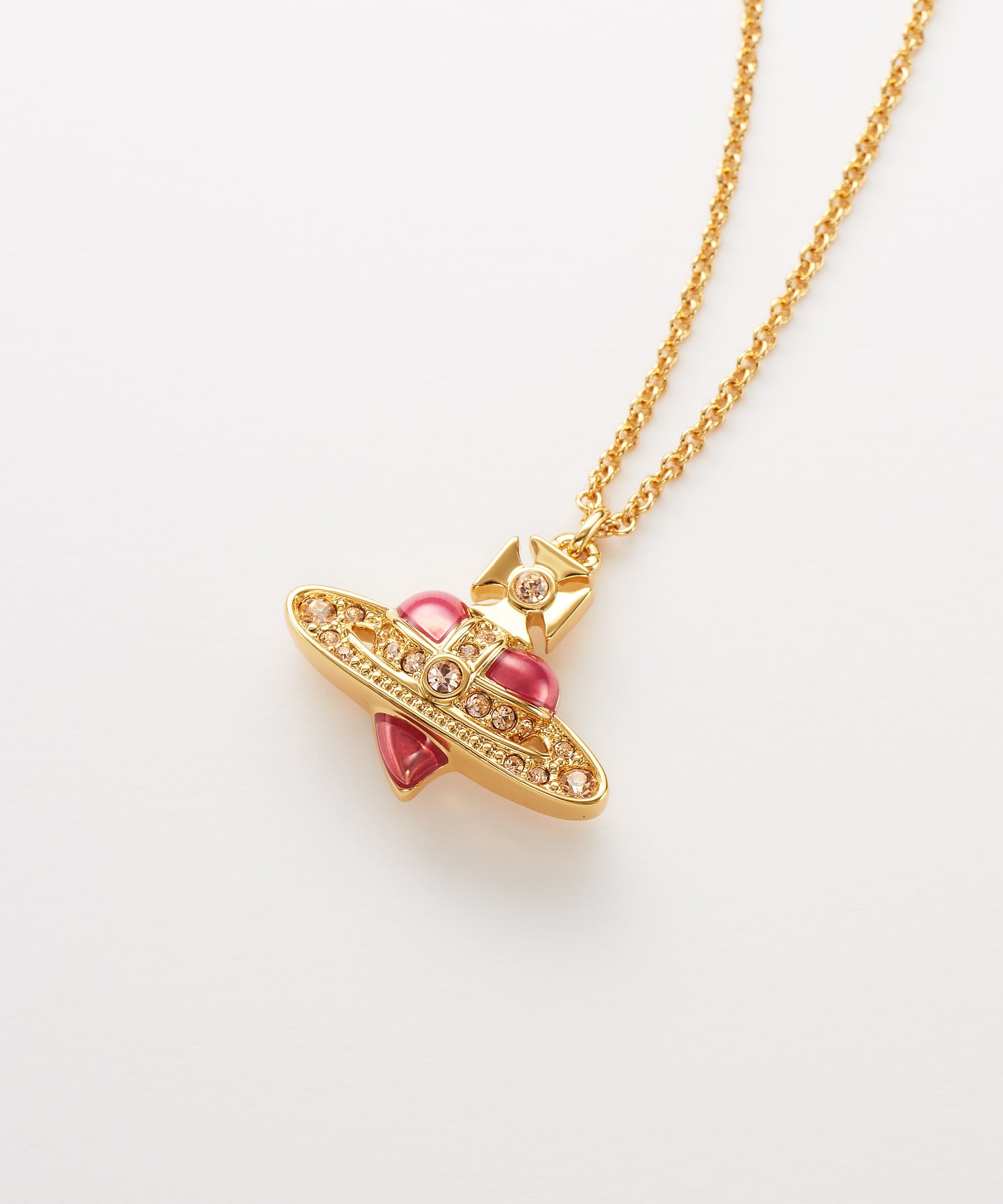 NEW DIAMANTE HEART ネックレス