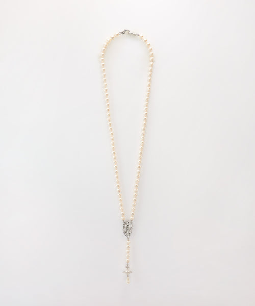 人気ブランドの CALISTA ネックレス(シルバー)（レディース LONG PEARL ネックレス・ペンダント