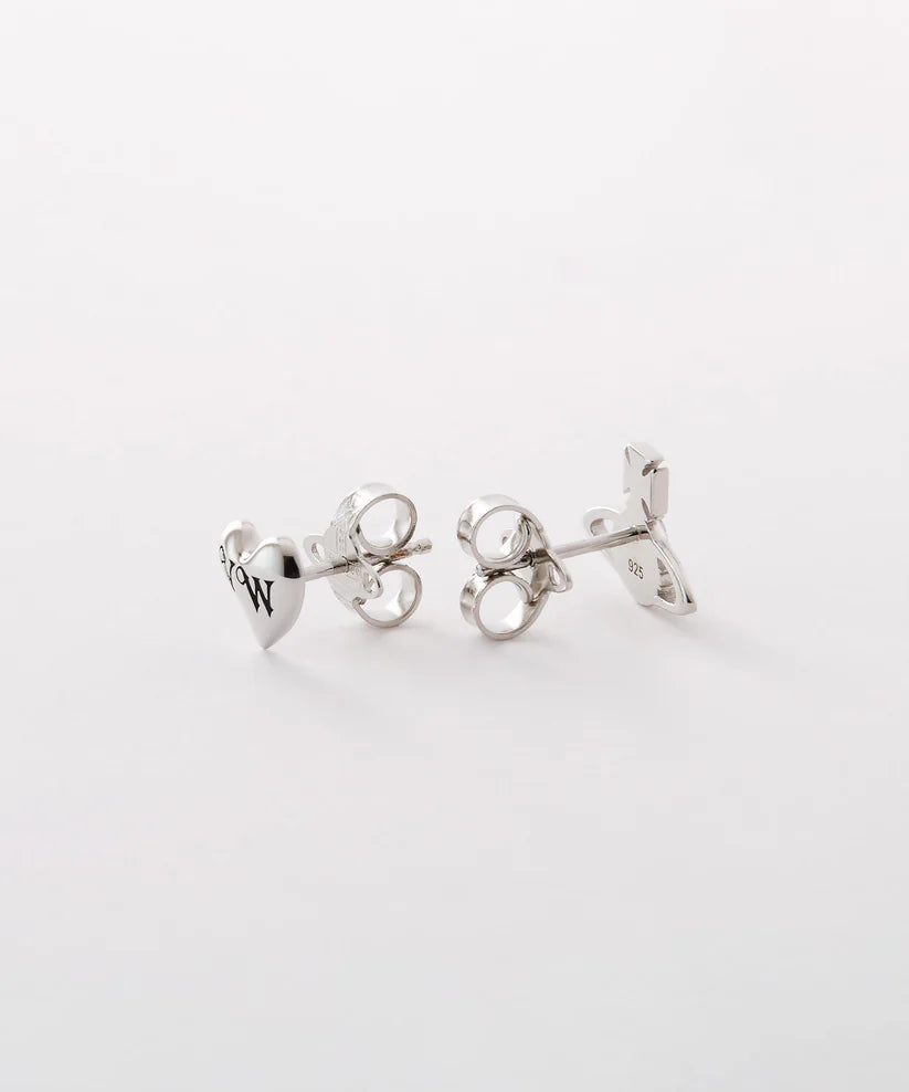 【Vivienne Westwood】Leodaria ピアス シルバー Vivienne Westwood シルバー Leodaria ピアス ブラック | Lyst