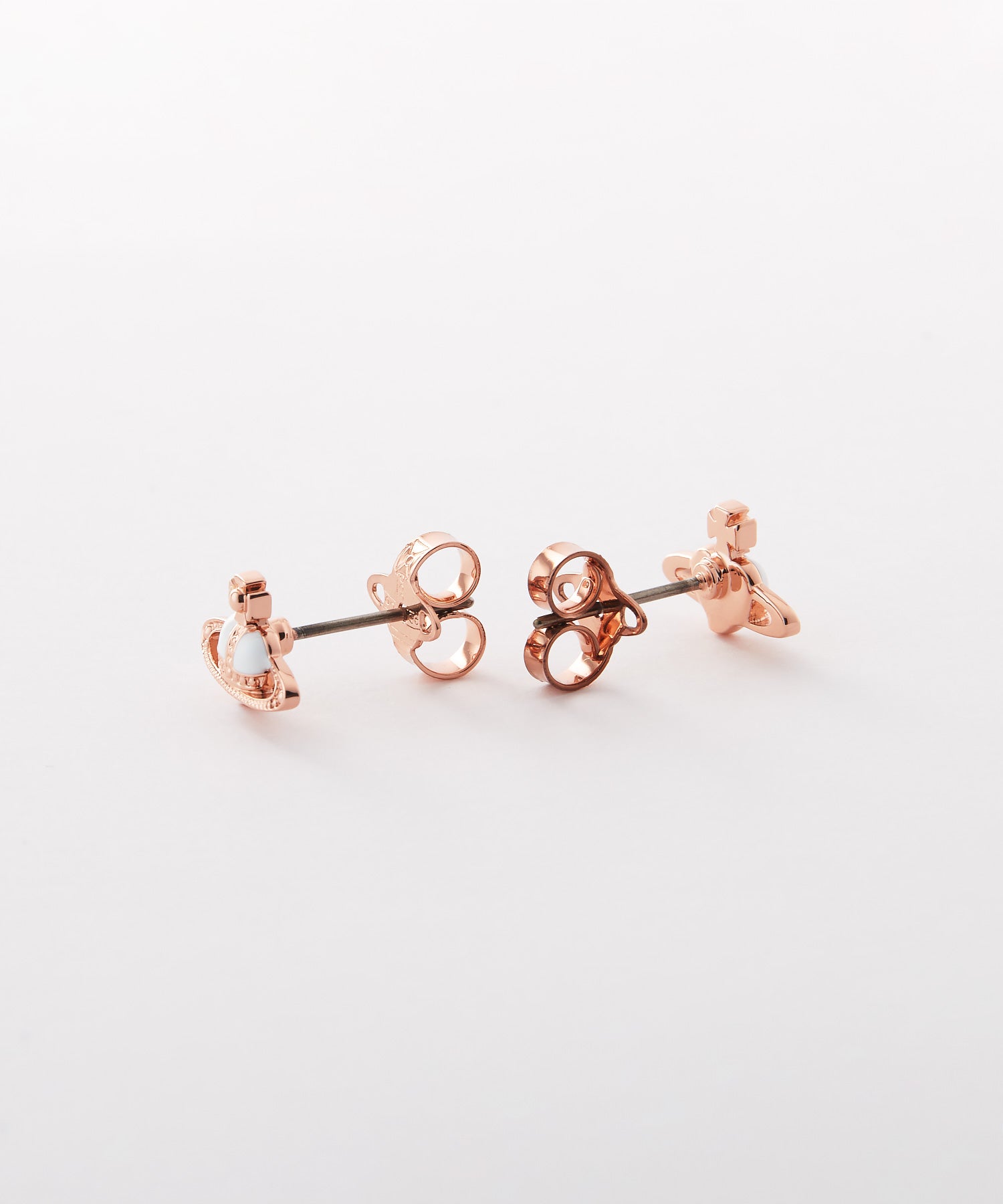 NANO HEART ピアス(ホワイト系)（レディース）（1250951467