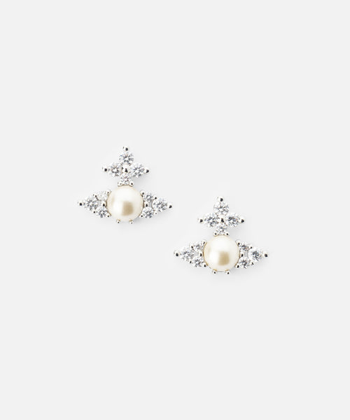 FEODORA ピアス(シルバー系)（レディース）（1250952029