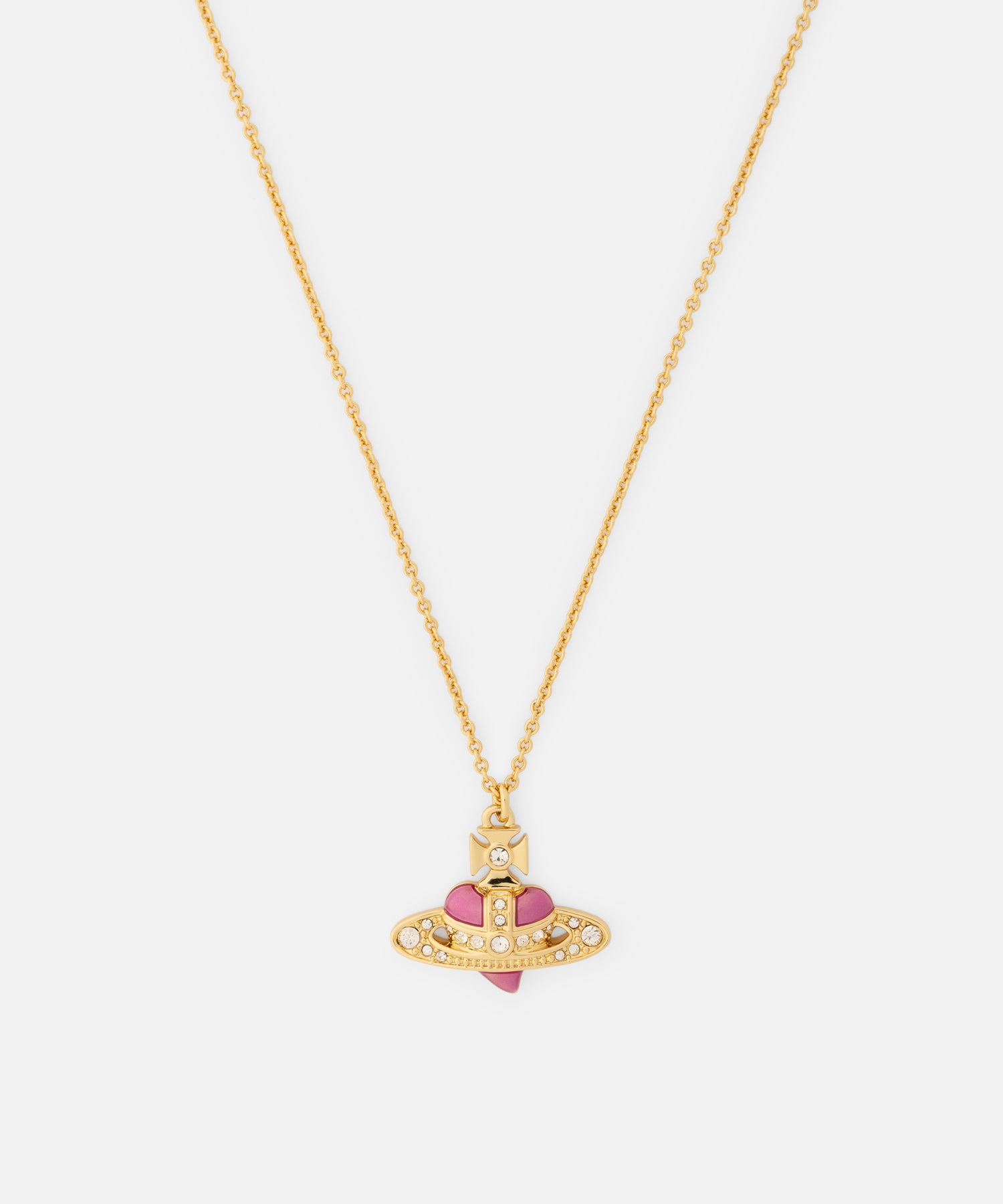 NEW DIAMANTE HEART ネックレス