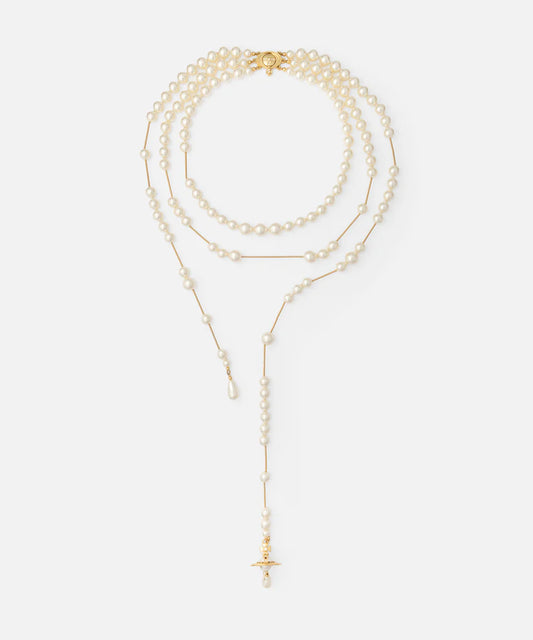 BROKEN PEARL ネックレス