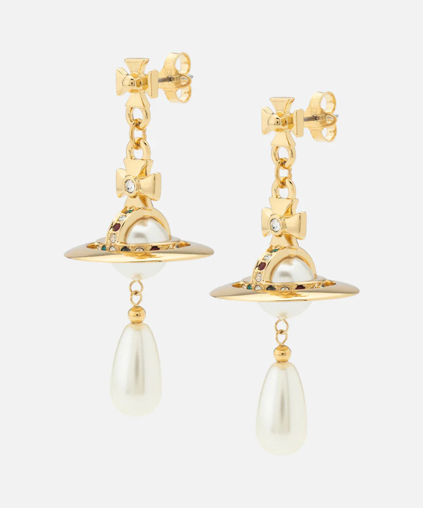 PEARL ドロップピアス(ゴールド)（メンズ）（1250961044