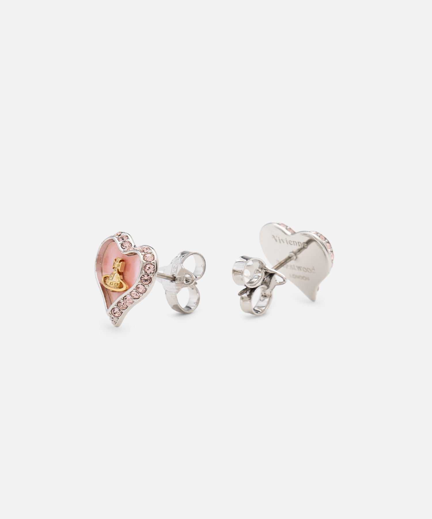 Vivienne Westwood｜OCTAVIEピアス　シルバー×ピンク ヴィヴィアン ウエストウッド ピアス Vivienne Westwood OCTAVIE
