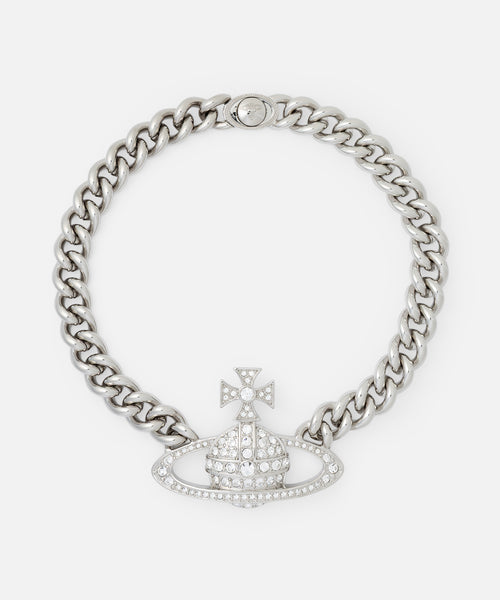 【Vivienne Westwood】Neysa ネックレス シルバー ホワイト NEYSA ネックレス(シルバー)（メンズ）（1250952300