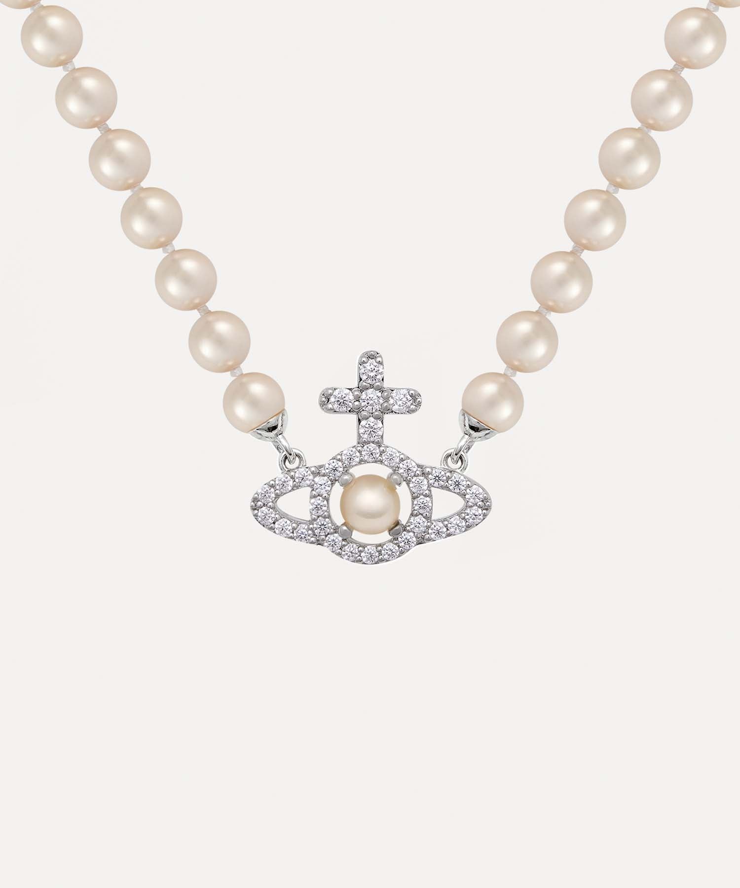 OLYMPIA PEARL ネックレス(シルバー)（メンズ）（1250961180