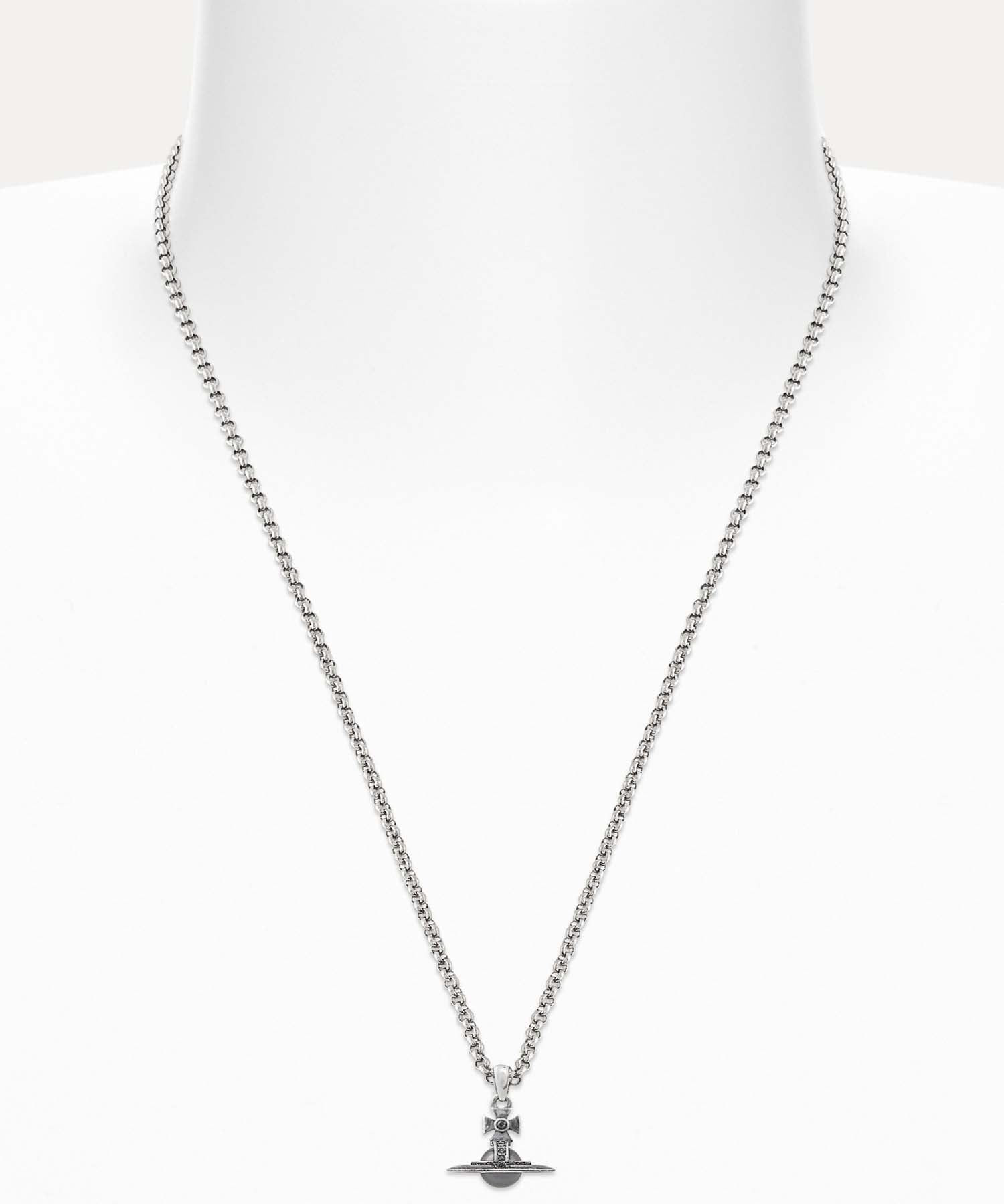 MAN NEW PETITE ORB ネックレス(シルバー系)（メンズ）（1252961020