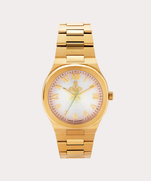 Vivienne Westwood ゴールドスニーカー　6サイズ　新品 アシックス×ヴィヴィアン・ウエストウッドの新作スニーカー、ORBロゴを