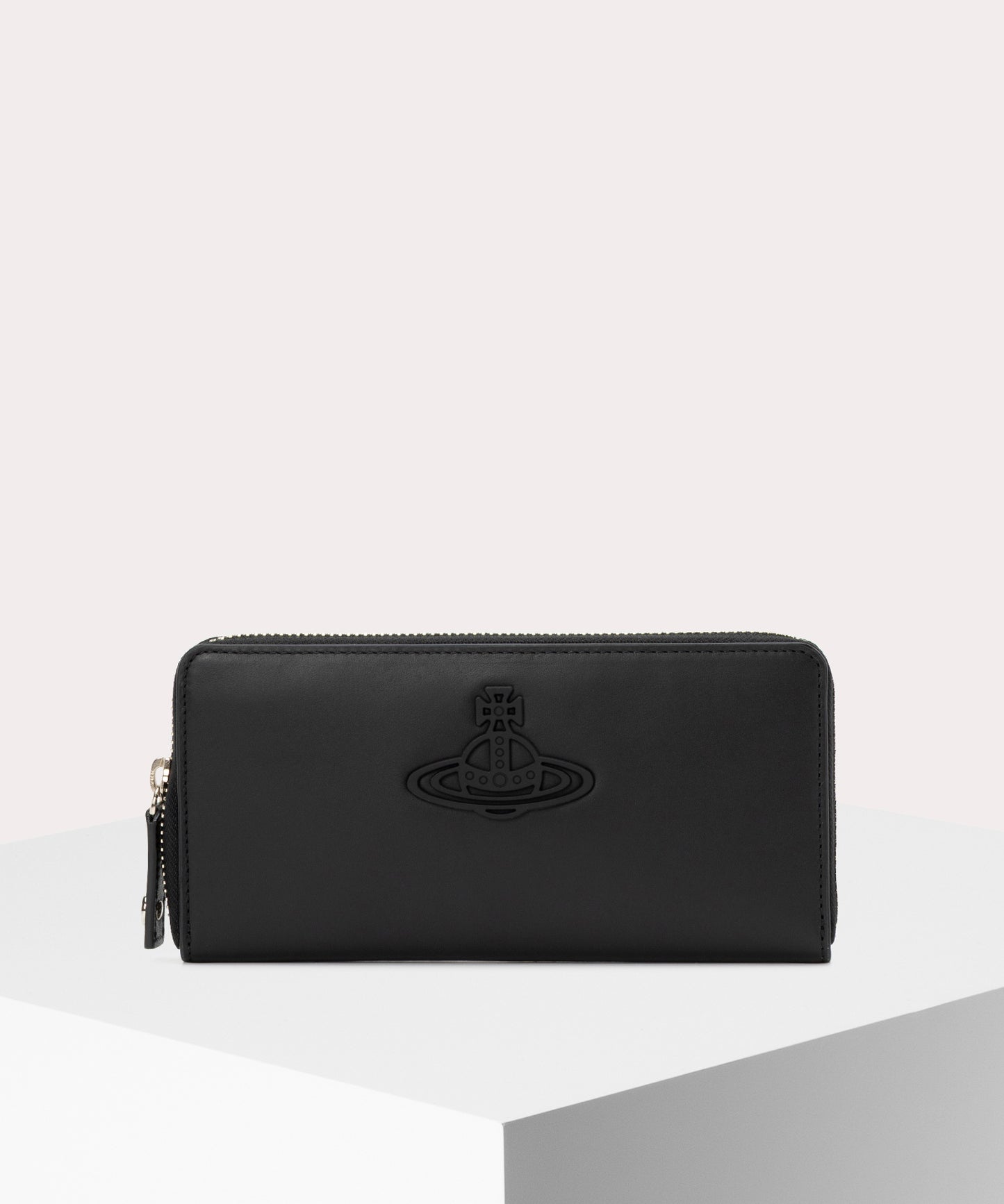 ALUMINIUM LEATHER ラウンドファスナー長財布