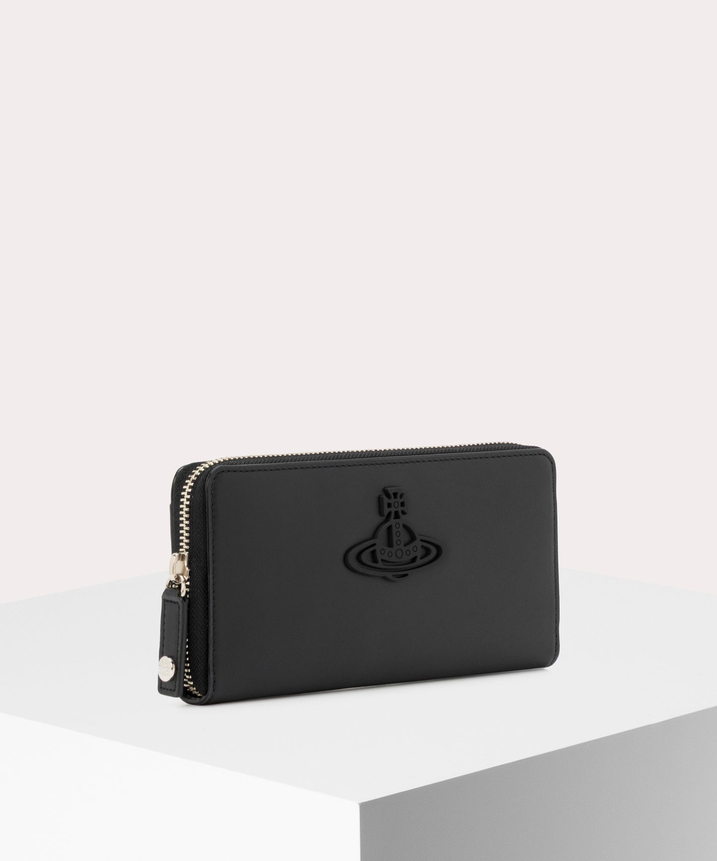 ALUMINIUM LEATHER ラウンドファスナー長財布