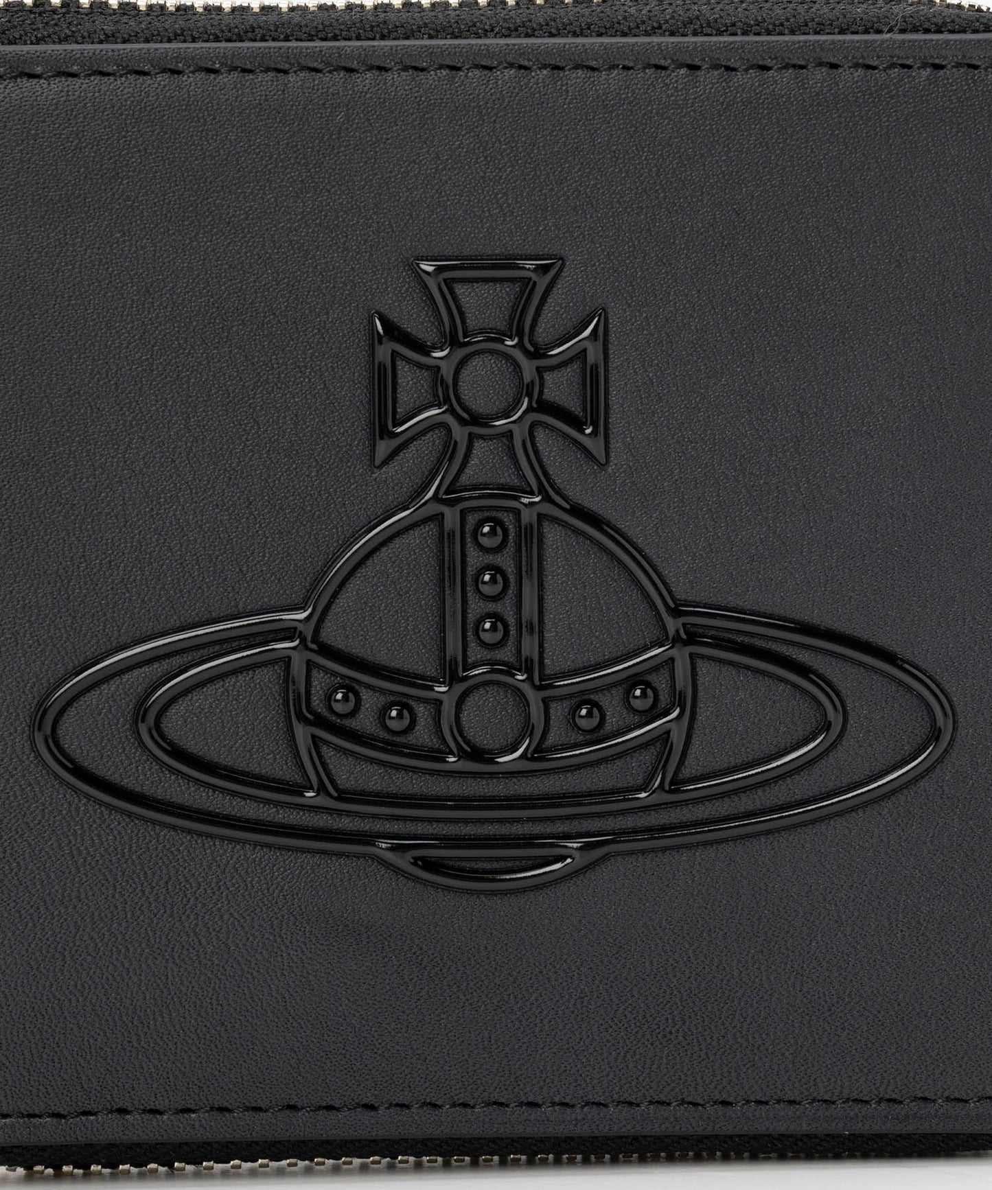 LEATHER RUBBER ORB ラウンドファスナー財布