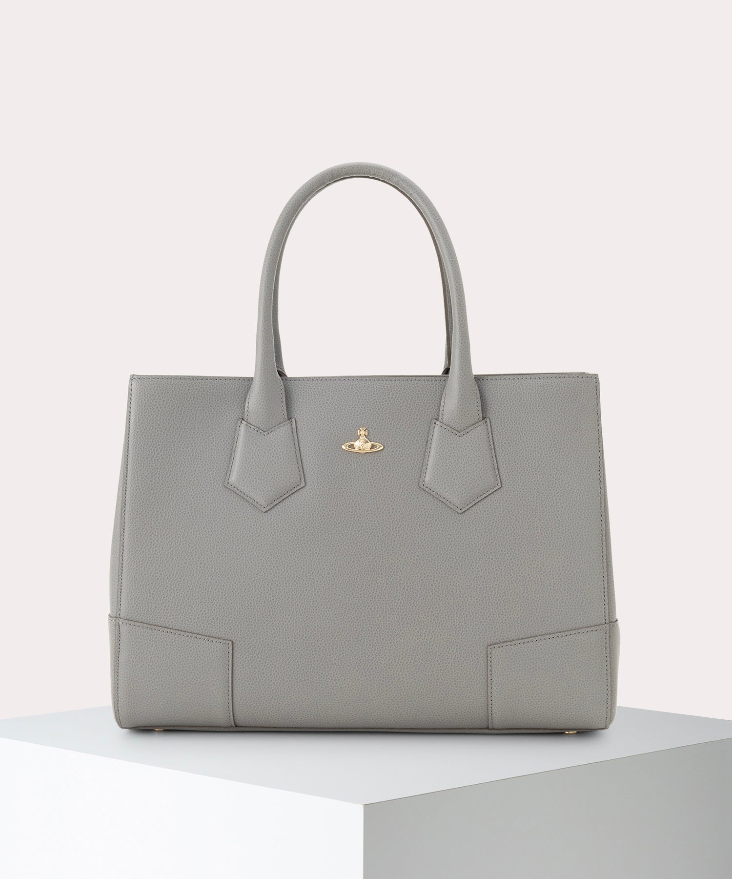 日本限定】EXECUTIVE スクエアトートバッグM(ライトグレー)（メンズ