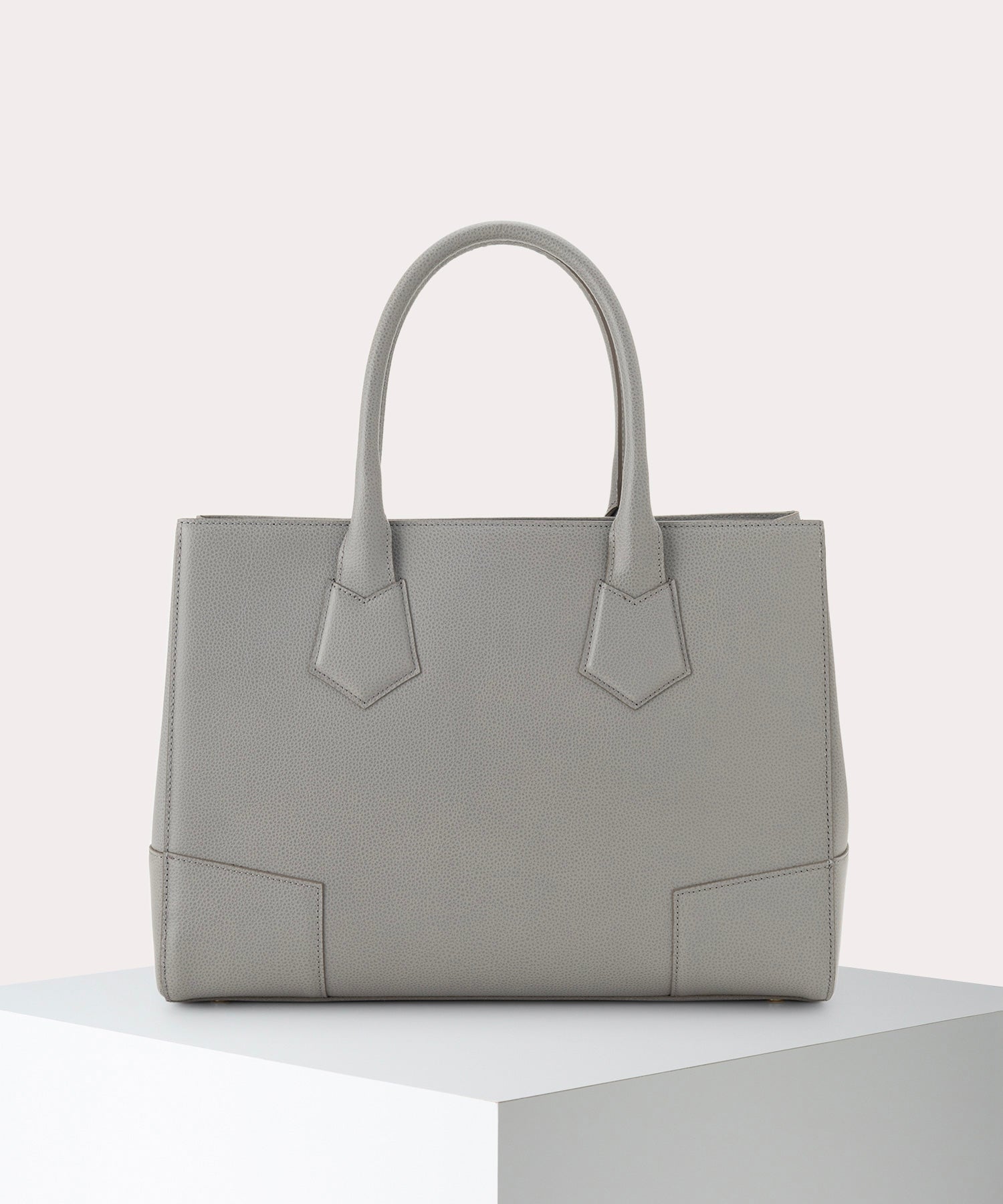 日本限定】EXECUTIVE スクエアトートバッグM(ライトグレー)（メンズ