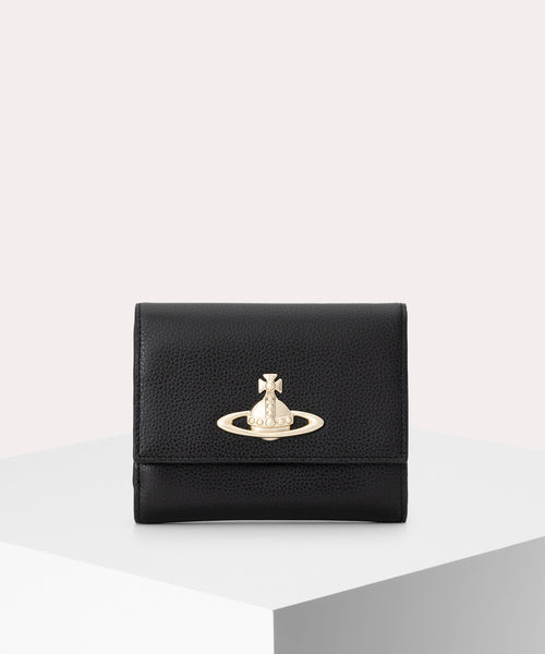 【美品】Vivienne EXECUTIVE 三つ折財布 がま口財布 ブラック 1320951121_013_1_06e2f5cd-dbe6