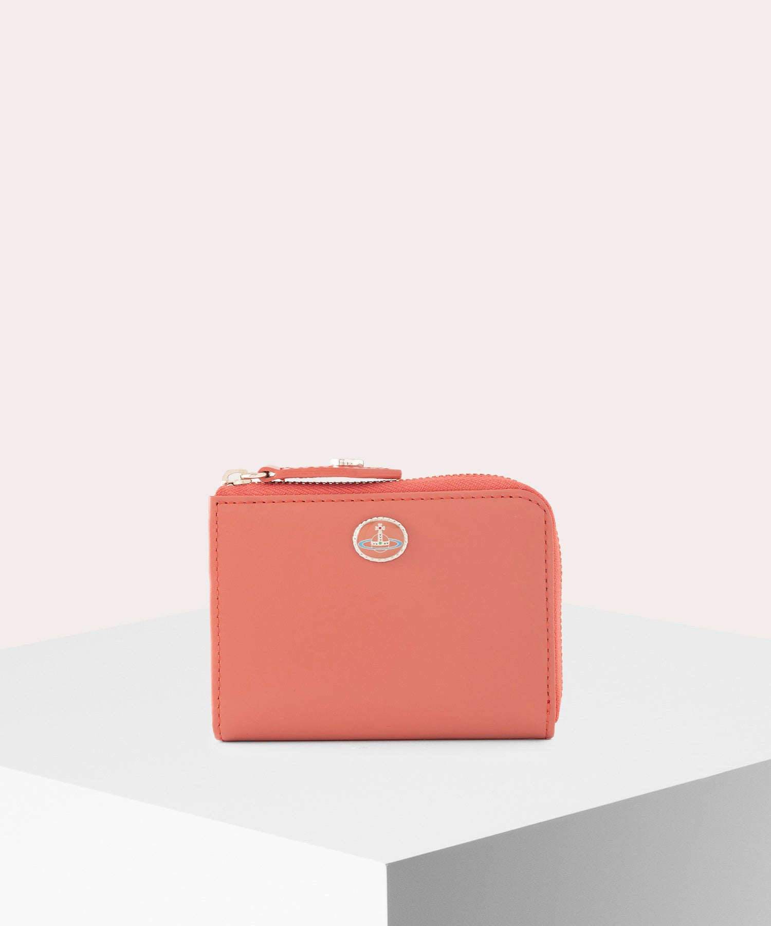 日本限定】VINTAGE ORB 小銭入れ付きカードケース(ピンク)（メンズ