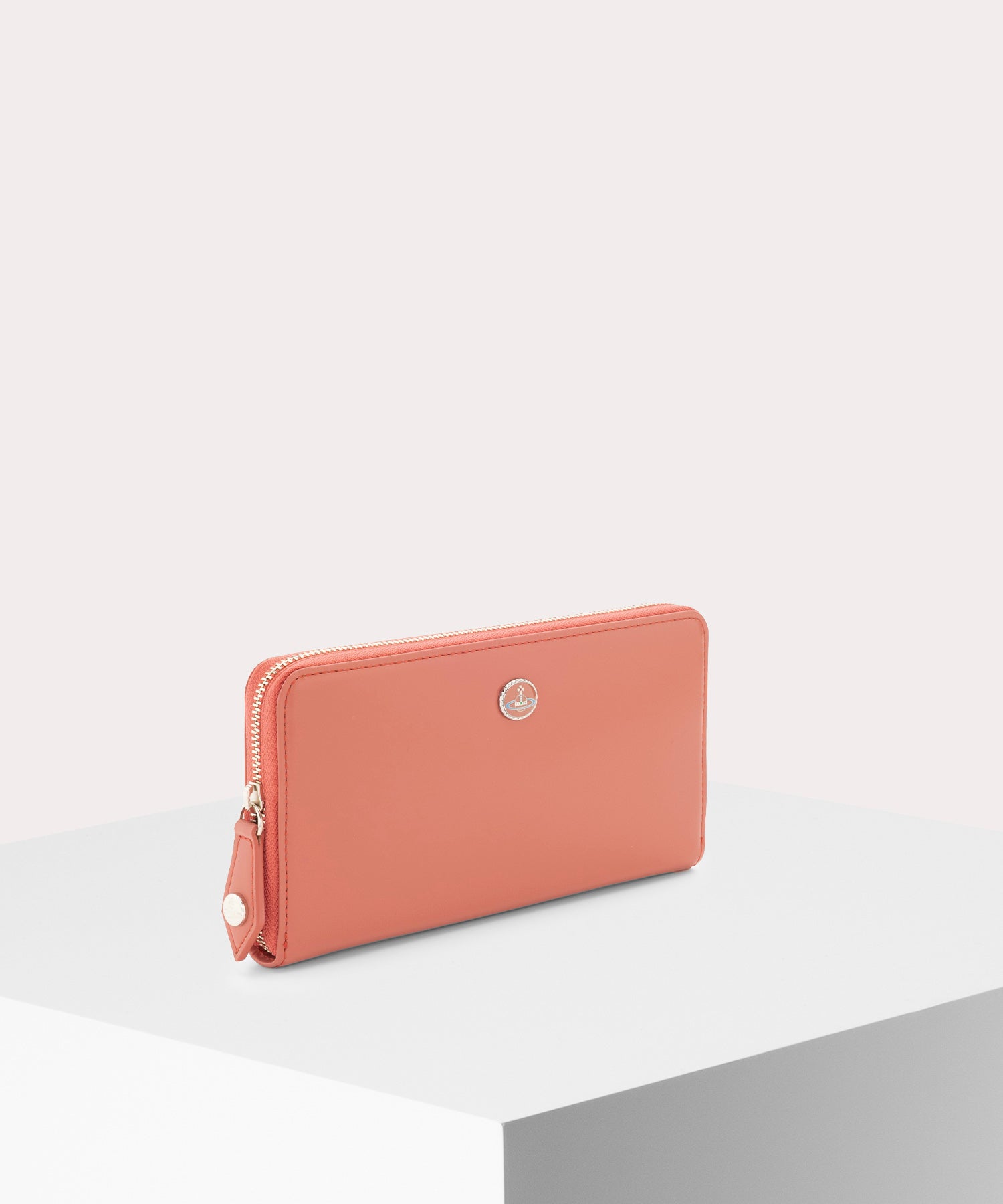 日本限定】VINTAGE ORB ラウンドファスナー長財布(ピンク)（メンズ