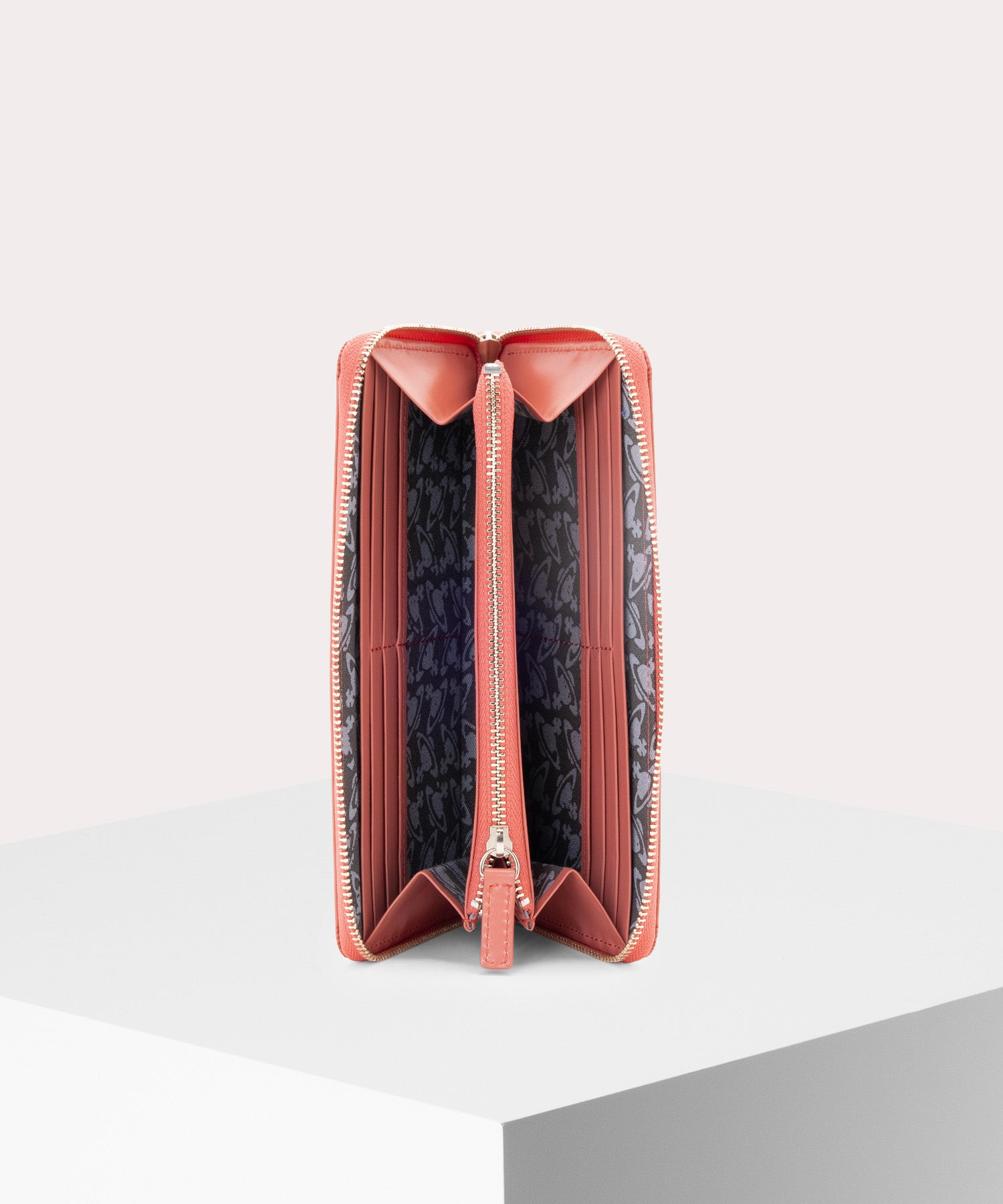 日本限定】VINTAGE ORB ラウンドファスナー長財布(ピンク)（メンズ