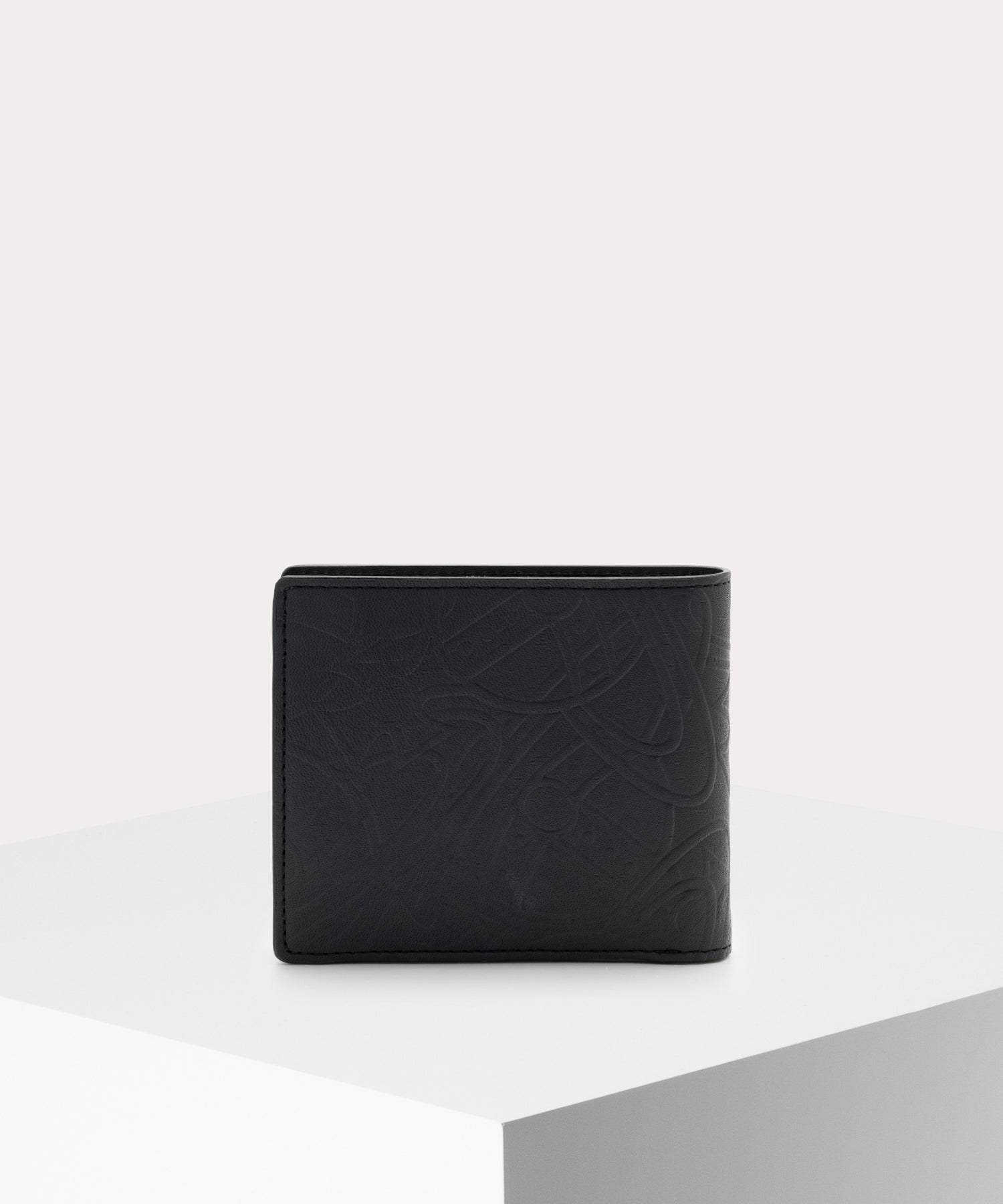 TANGLED ORB LEATHER 二つ折り財布(ブラック)（メンズ）（1320961049