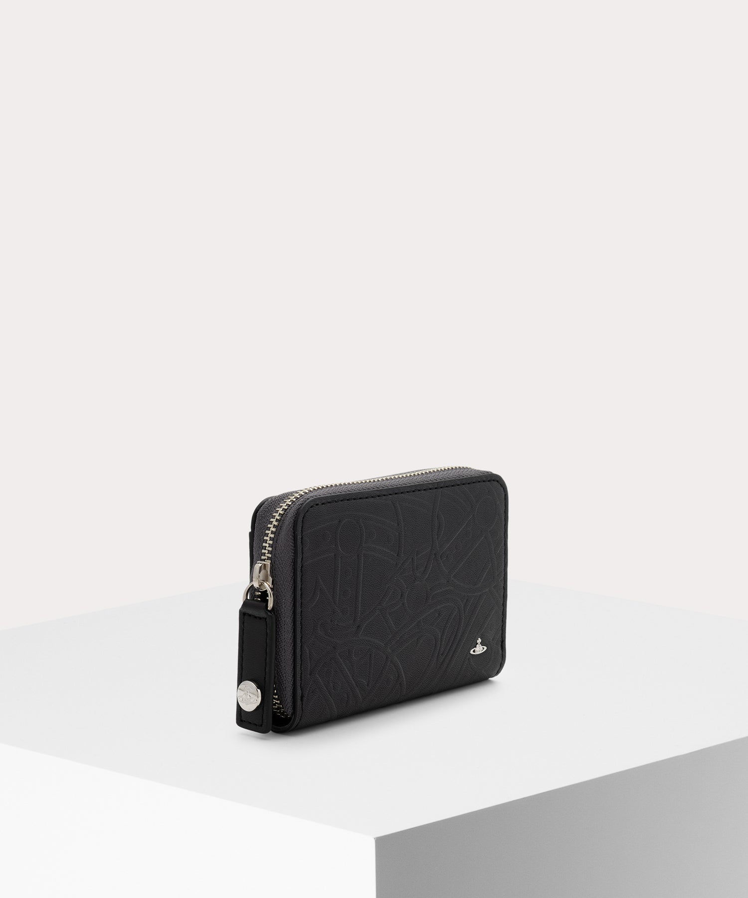 TANGLED ORB LEATHER ラウンドファスナー小銭入れ(ブラック