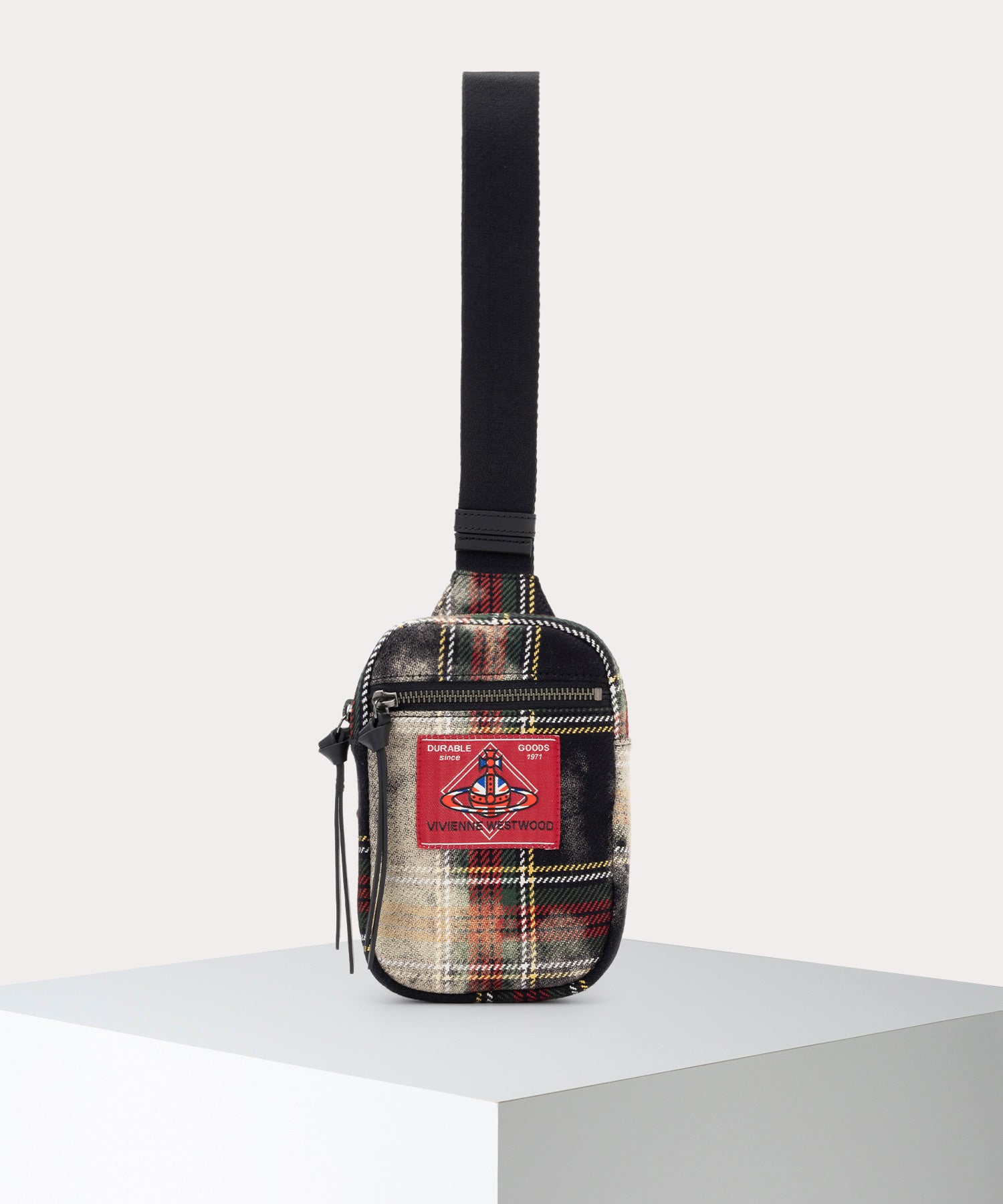 BLEACHED TARTAN MATTHEW ミニショルダーバッグ(CHELSEA TARTAN