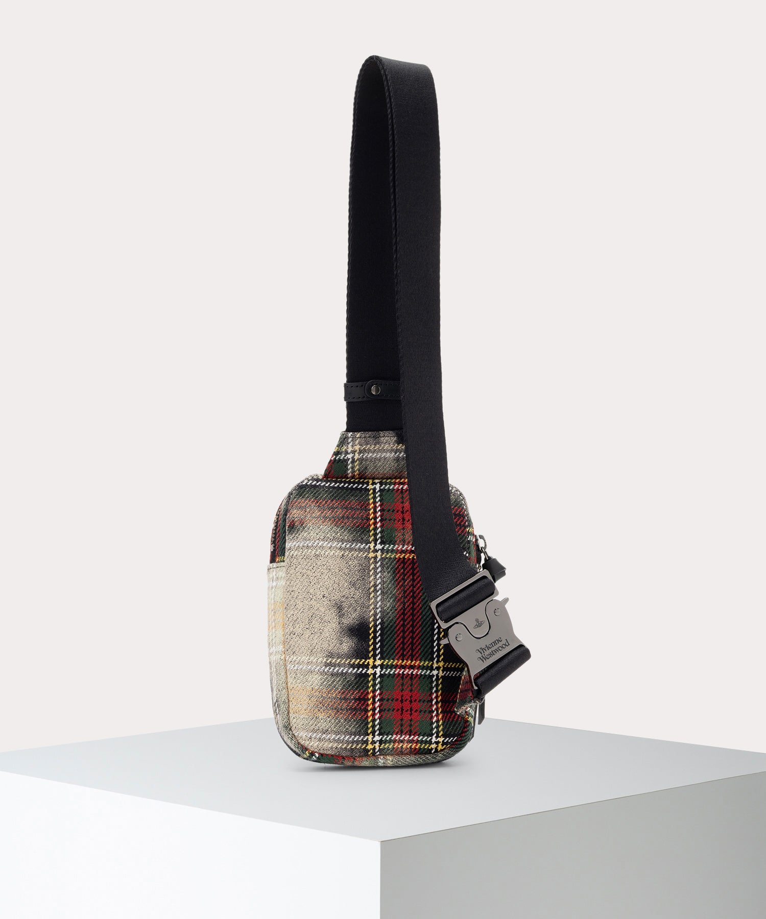 BLEACHED TARTAN MATTHEW ミニショルダーバッグ(CHELSEA TARTAN