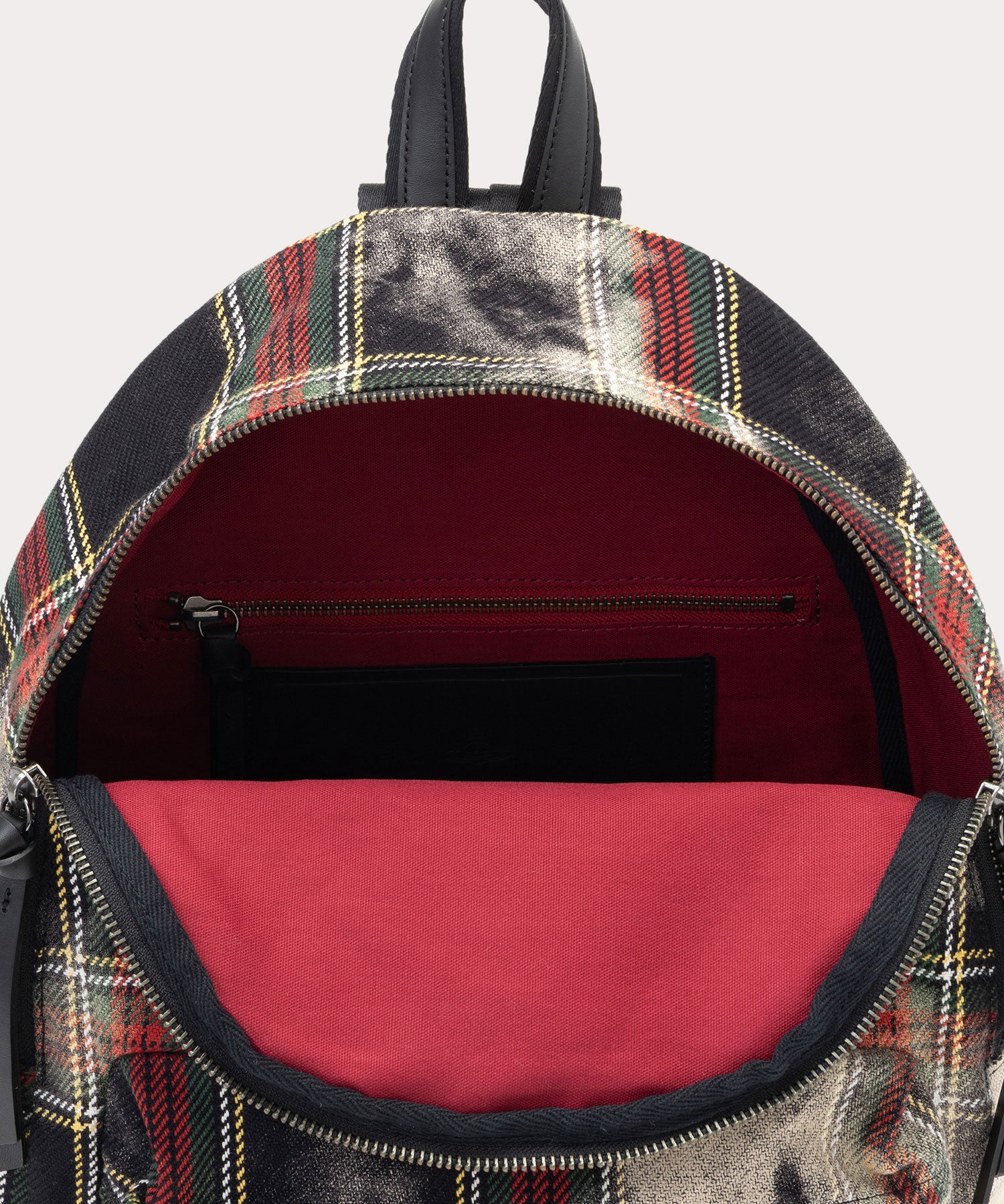 Vivienne Westwood チェック柄リュック BLEACHED TARTAN GEORGE リュックS(CHELSEA TARTAN)（メンズ